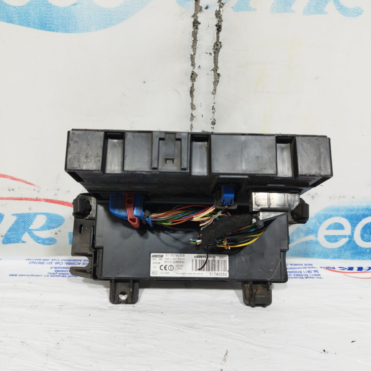 Zündkit Fiat Panda 1.2 B 2008, Teilenummer: IAW5AF.SP ecoAC11208