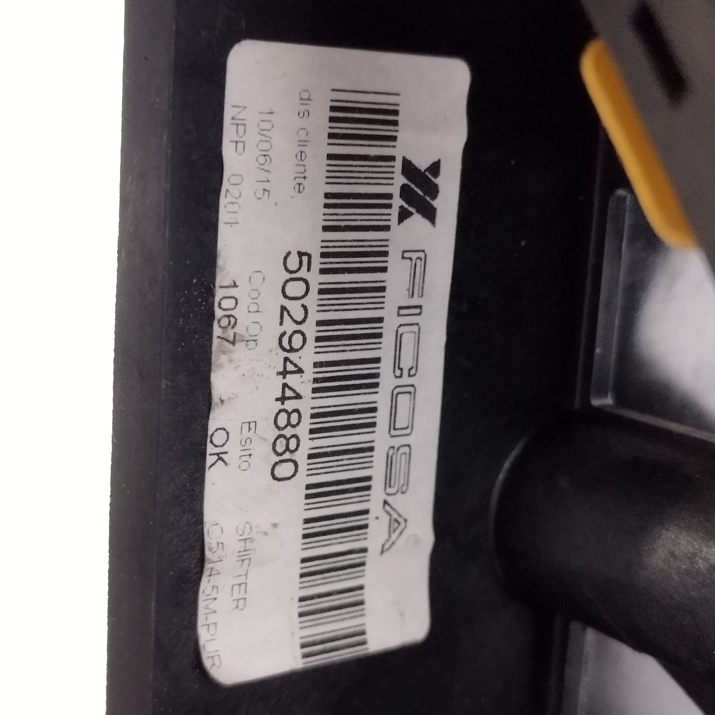 Leva cambio con corde Fiat New Panda 1.2 B 2015 Cod: 502944880 ecoAC13048