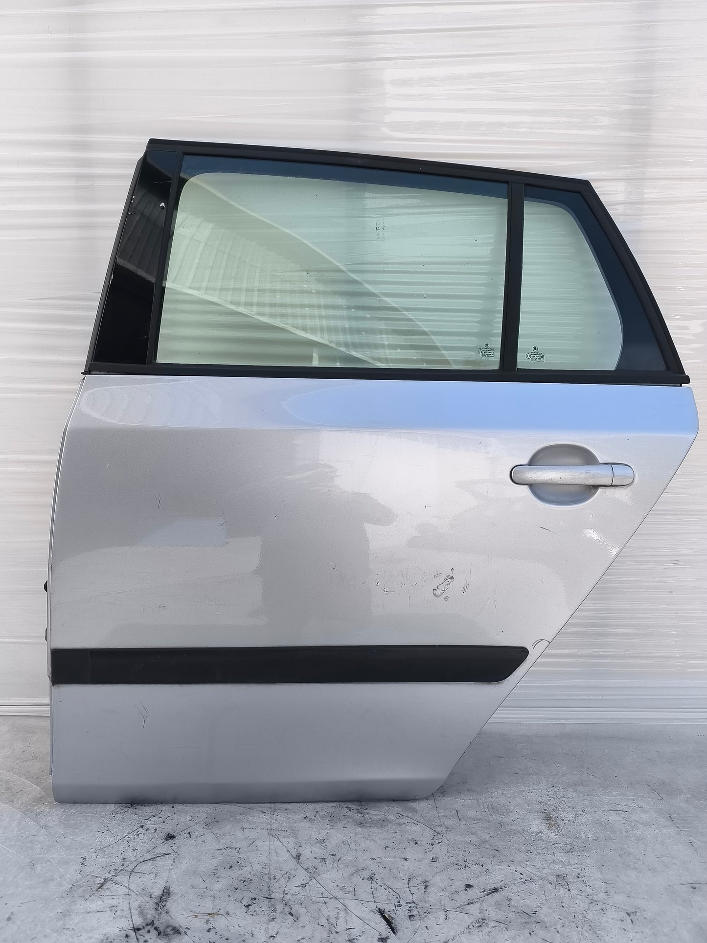 Sportello posteriore sx Skoda Fabia SW anno 2008 grigio argento ecoAG8142