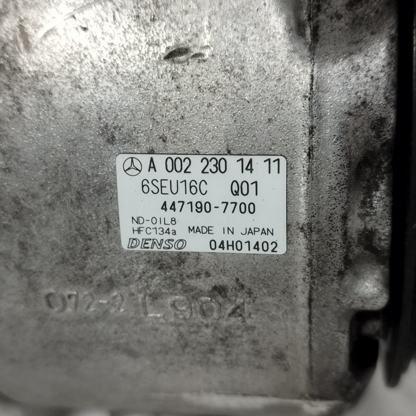 Compressore a / c Mercedes Classe A W169 2.0 D 2005-2011 cod: A0022301411 / 447190-7700 ecoAC15534