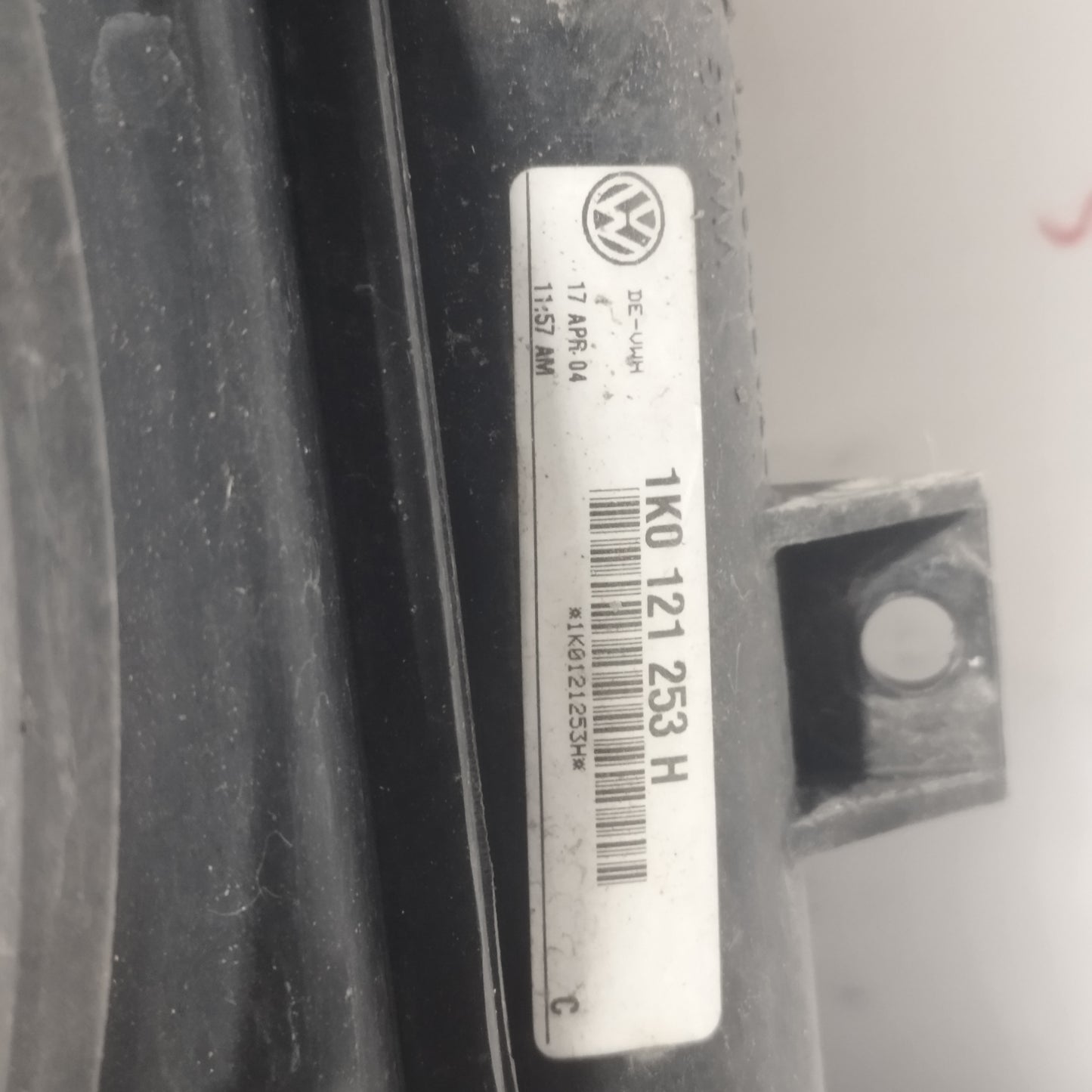 Ventola radiatore con acqua Volkswagen Touran 1.9 D 2005 cod: 1K0121253H ecoAC14830