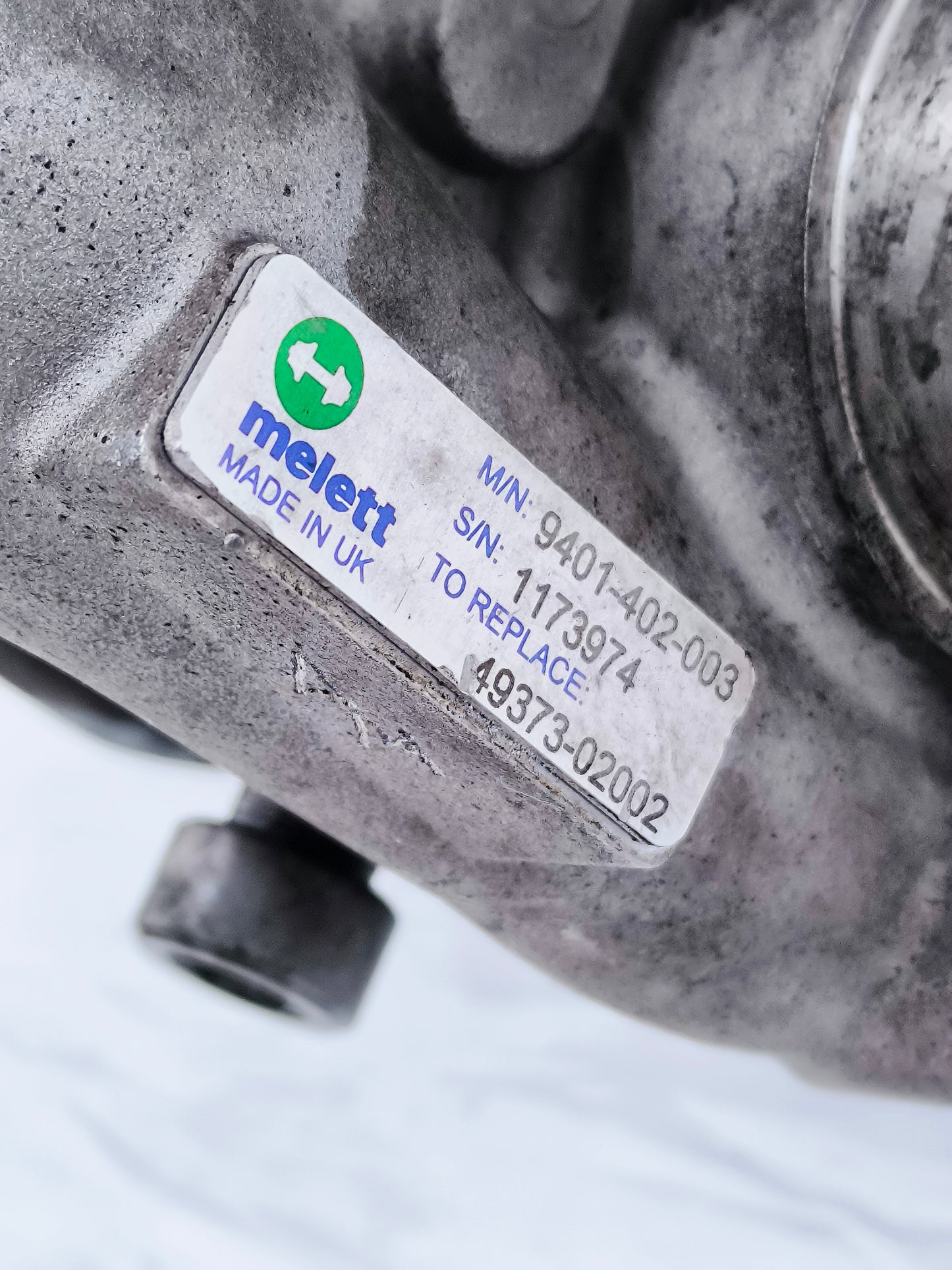 Citroen C3 1.6 HDI 68 kW / 92 PS Turbine, Baujahr 2013, Code 9401-402-003 ecoAG6958