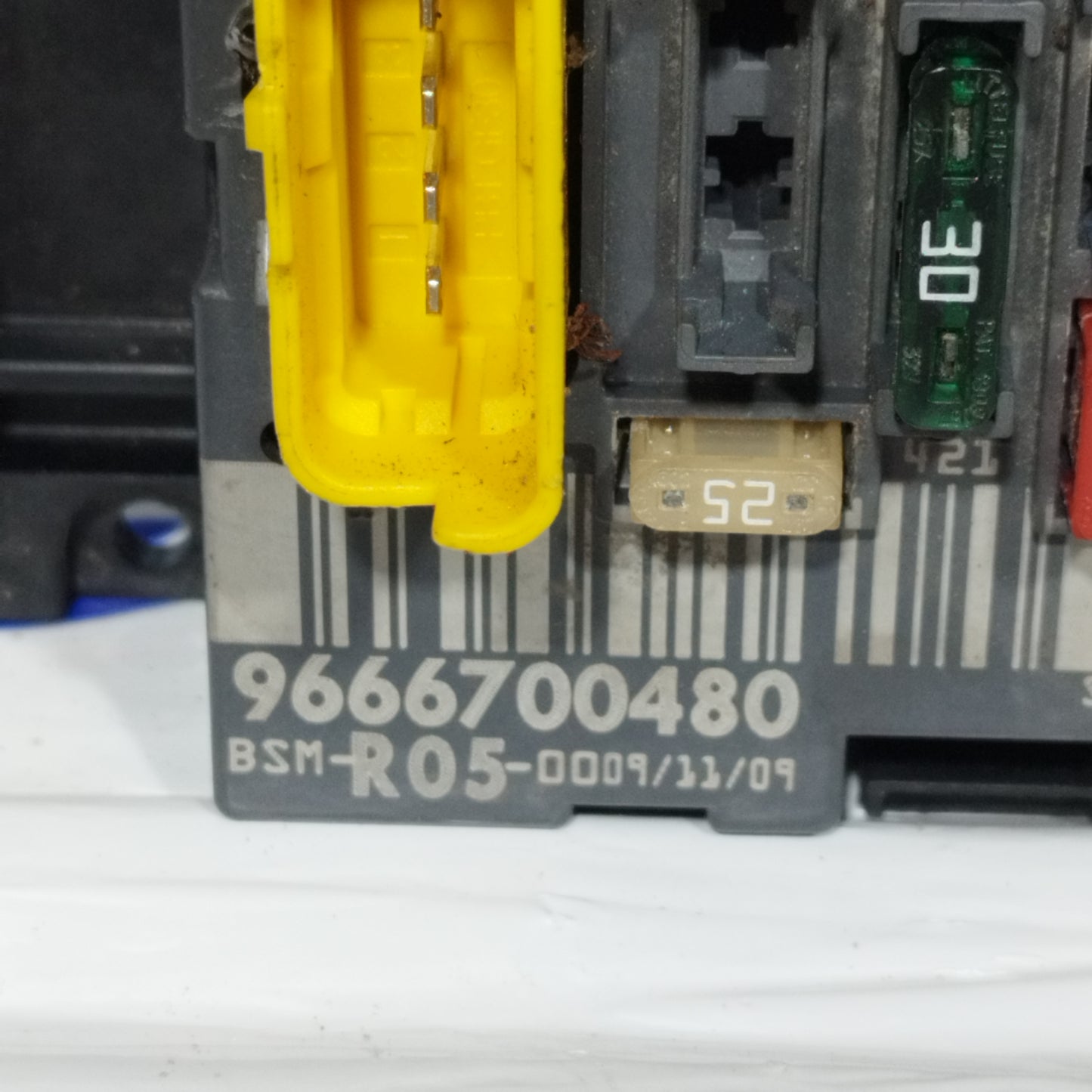 Centralina BSM R05 Peugeot 308 1.6H DI 2009 Cod: 9666700480 ecoAC10591