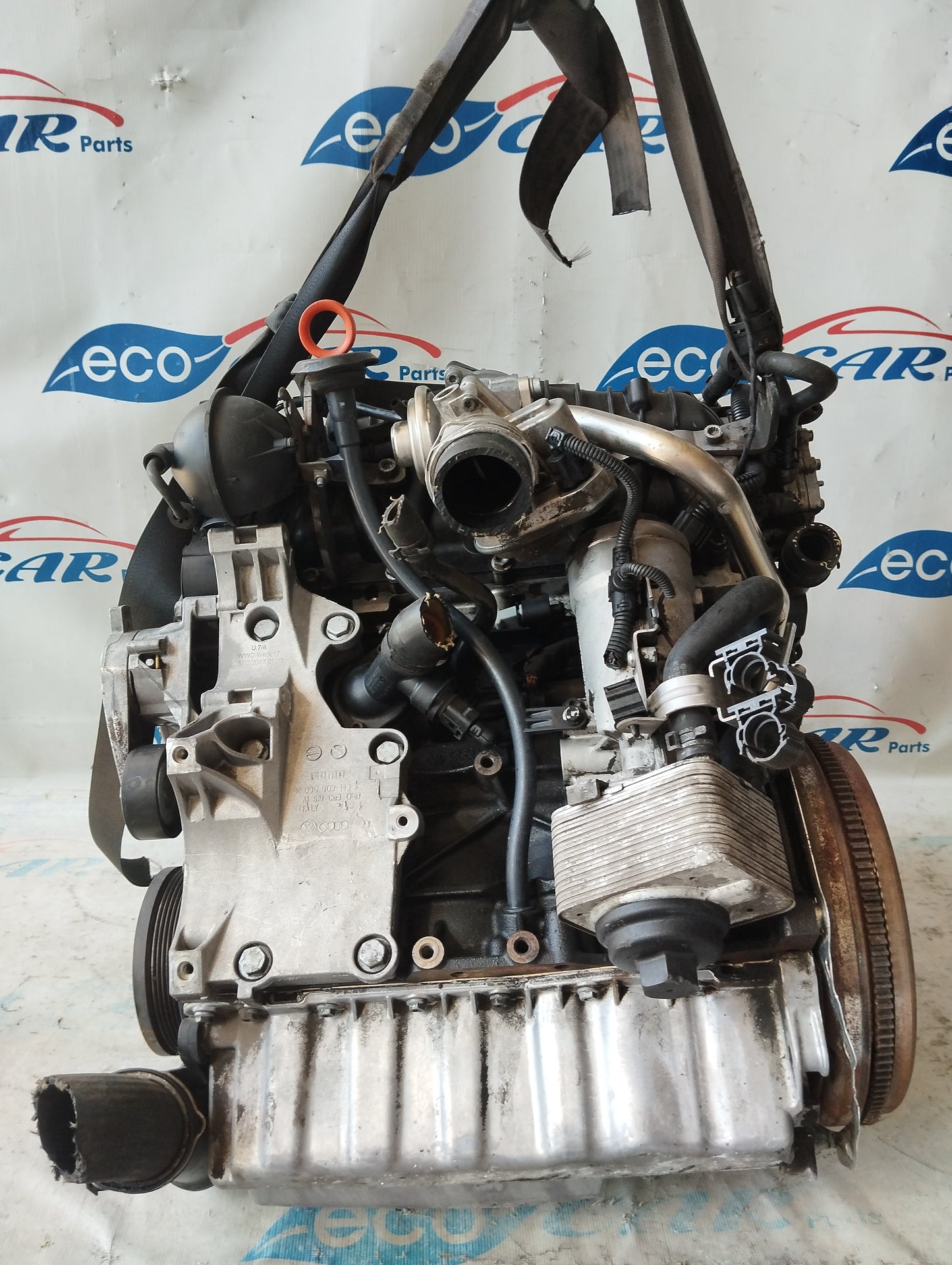 Engine Audi A3 / Volkswagen Golf 5 2.0 tdi 16v 140cv 2006 code: BKD ecoAG5547