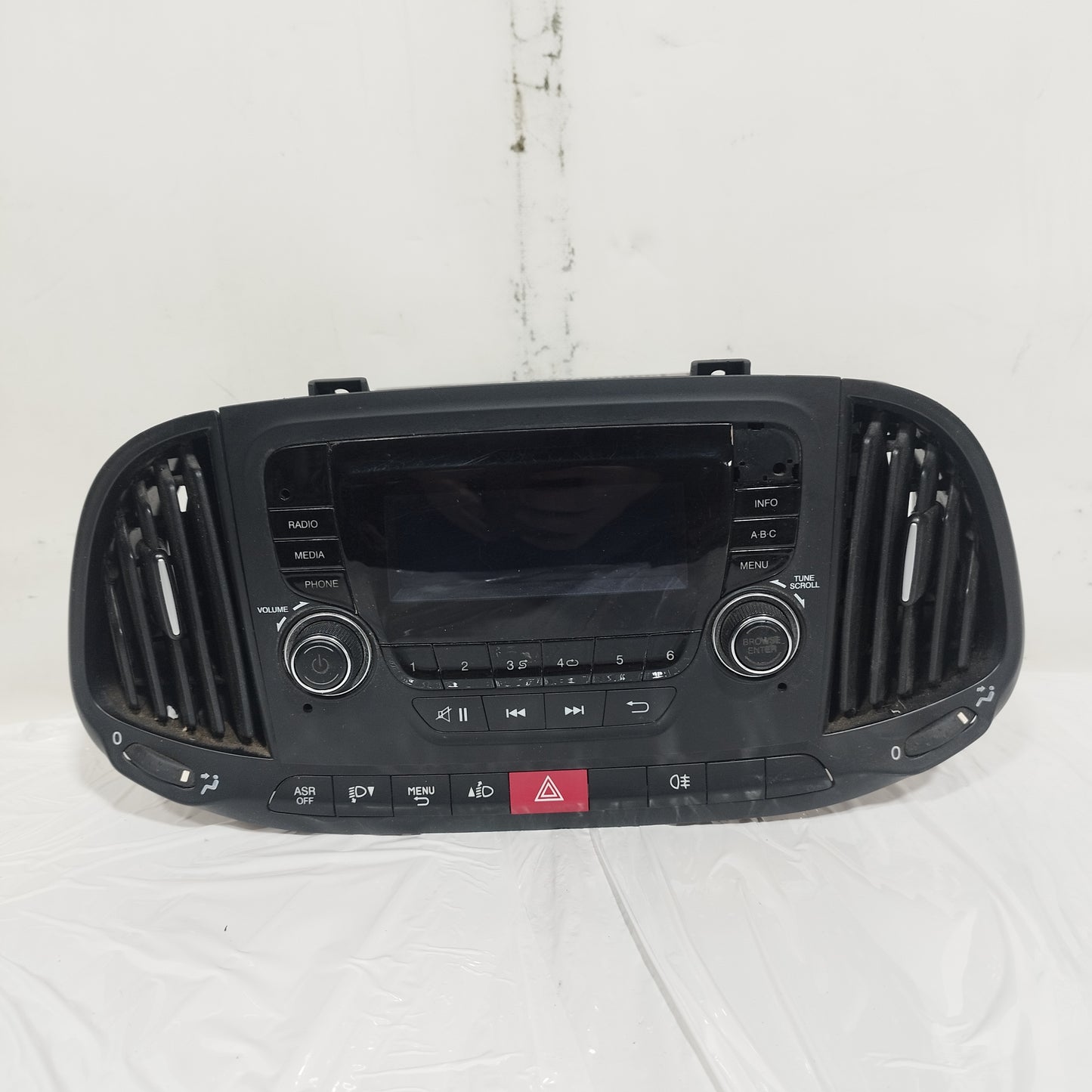 Autoradio con bocchette Fiat Doblo 2015-2021 cod: 07356299000 ecoAC14890