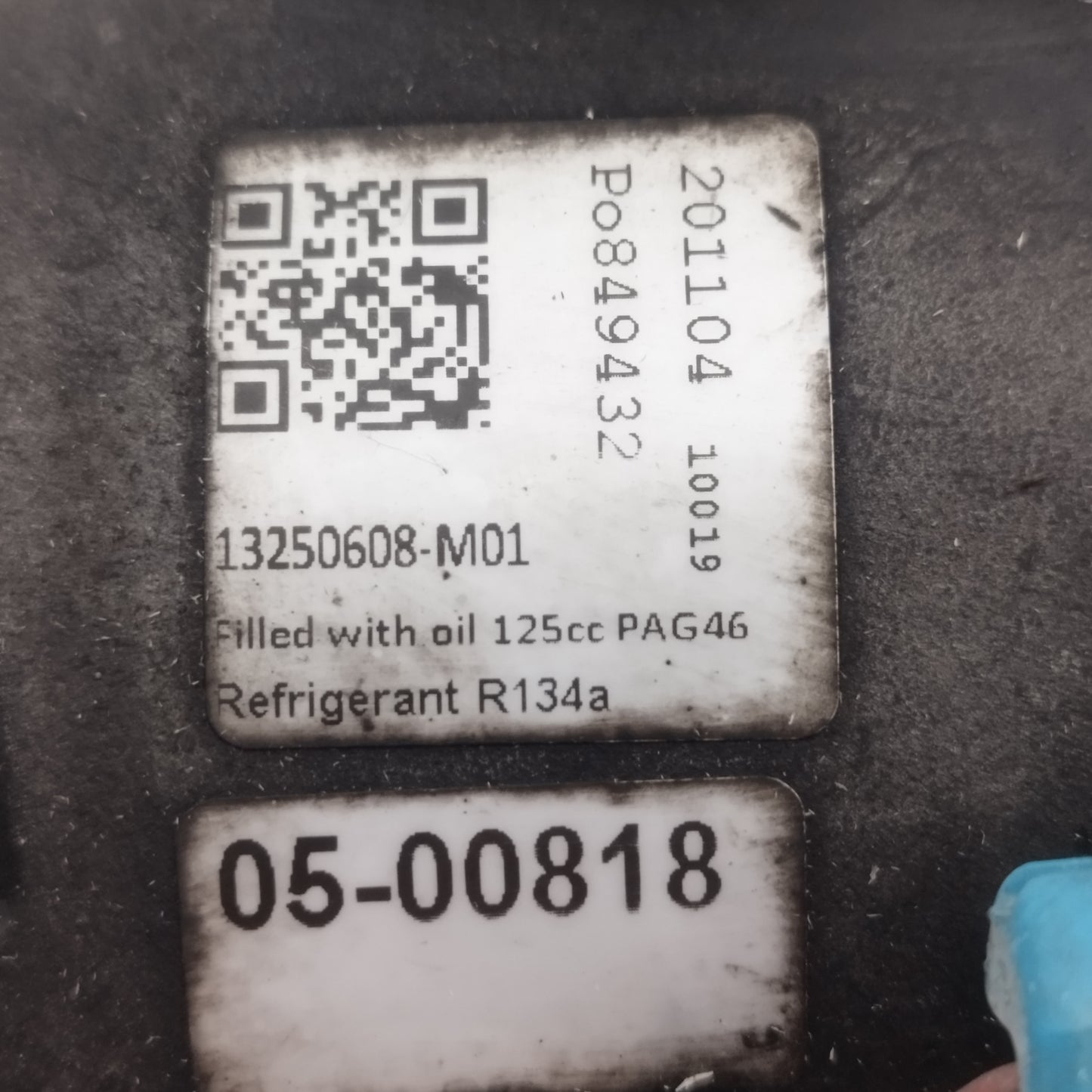 Klimakompressor Opel Meriva B 1.4B 2011 Code: 13250608-m01 ecoAC13391