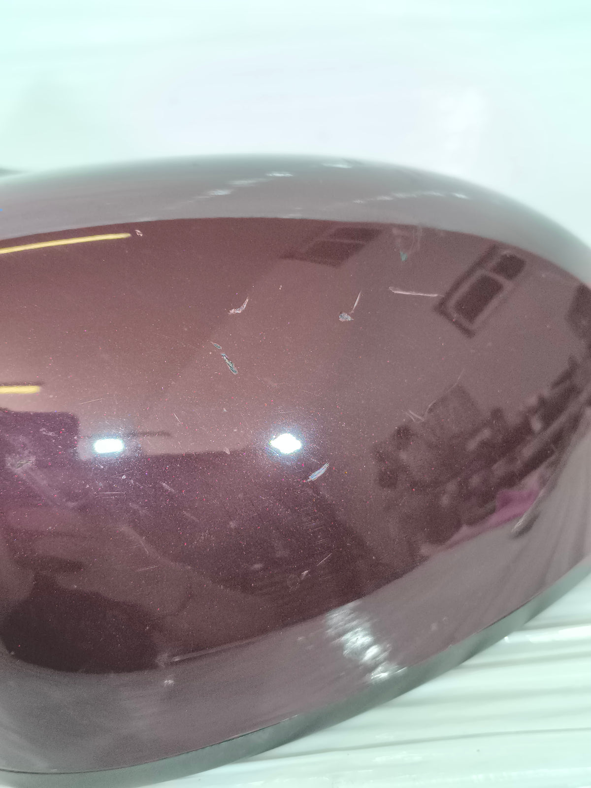 Specchietto dx 5 pin bordeaux Fiat 500 Dolcevita (312) 2007-2024 ecoAG9764
