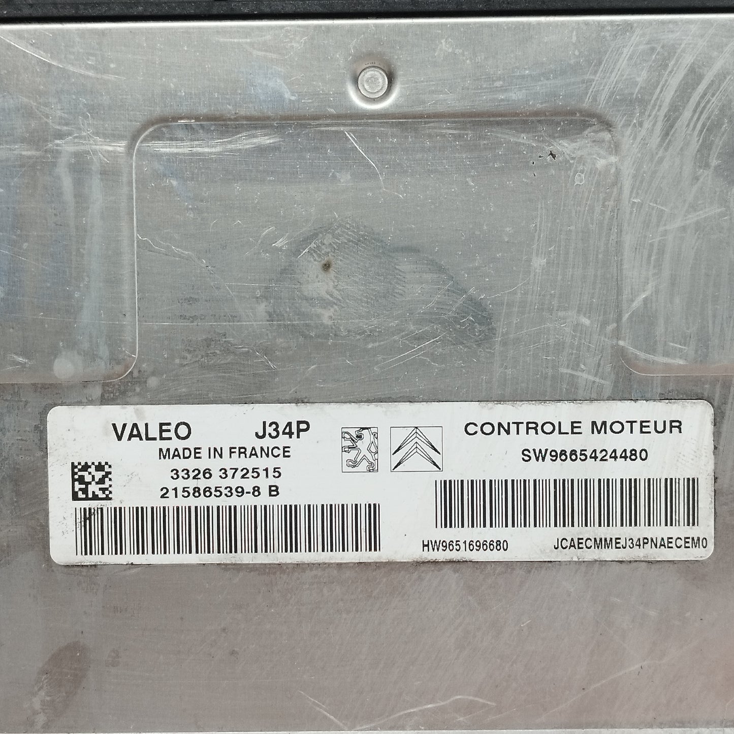 Kit accensione Citroen C3 I (FC / FN) 1.4 B 2007-2009 cod: SW96665424480 ecoAC16248