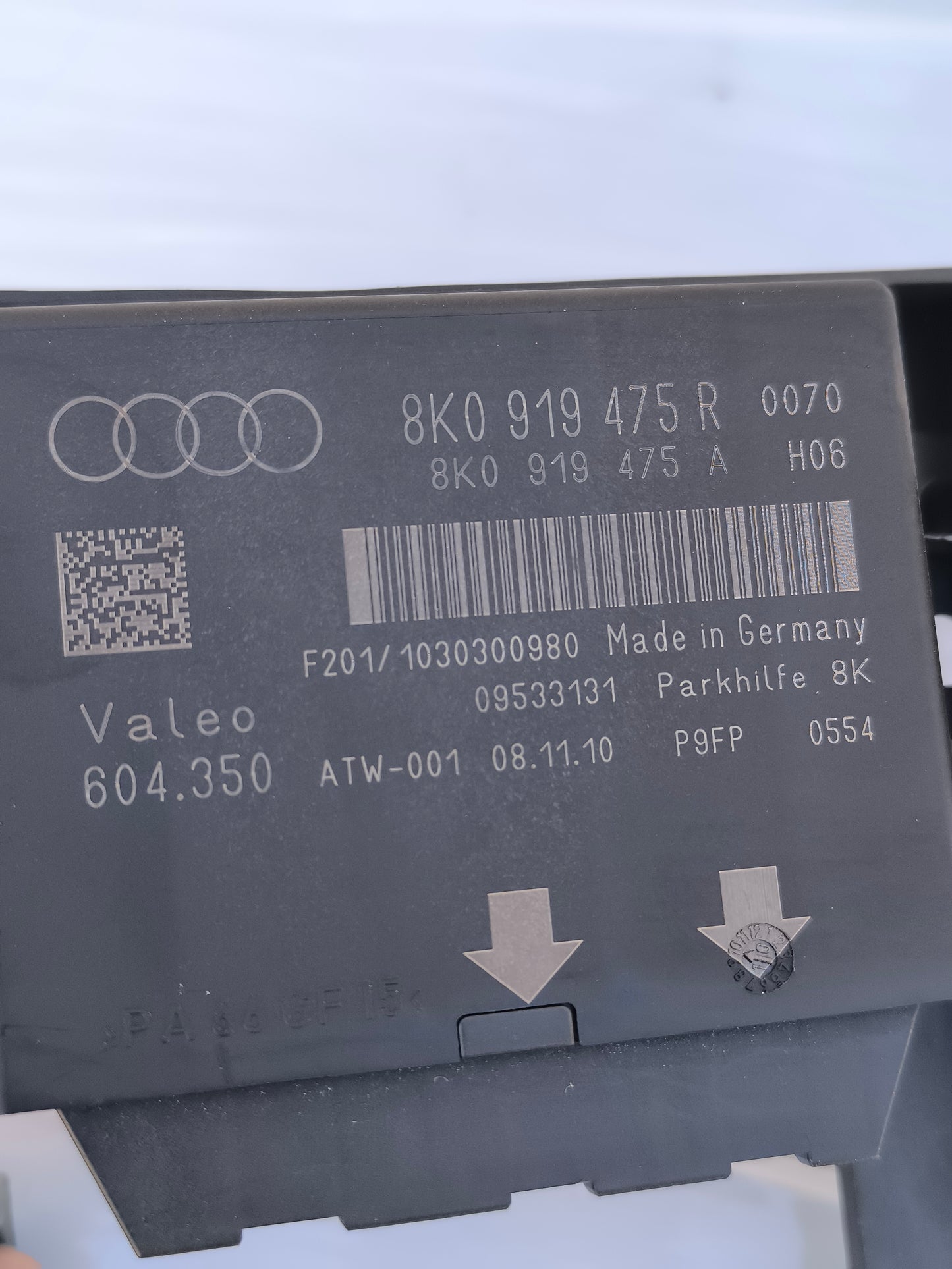 Centralina Parktronic(sensori di parcheggio) Audi A4 B8 cod. 8K0919475R ecoAG7523