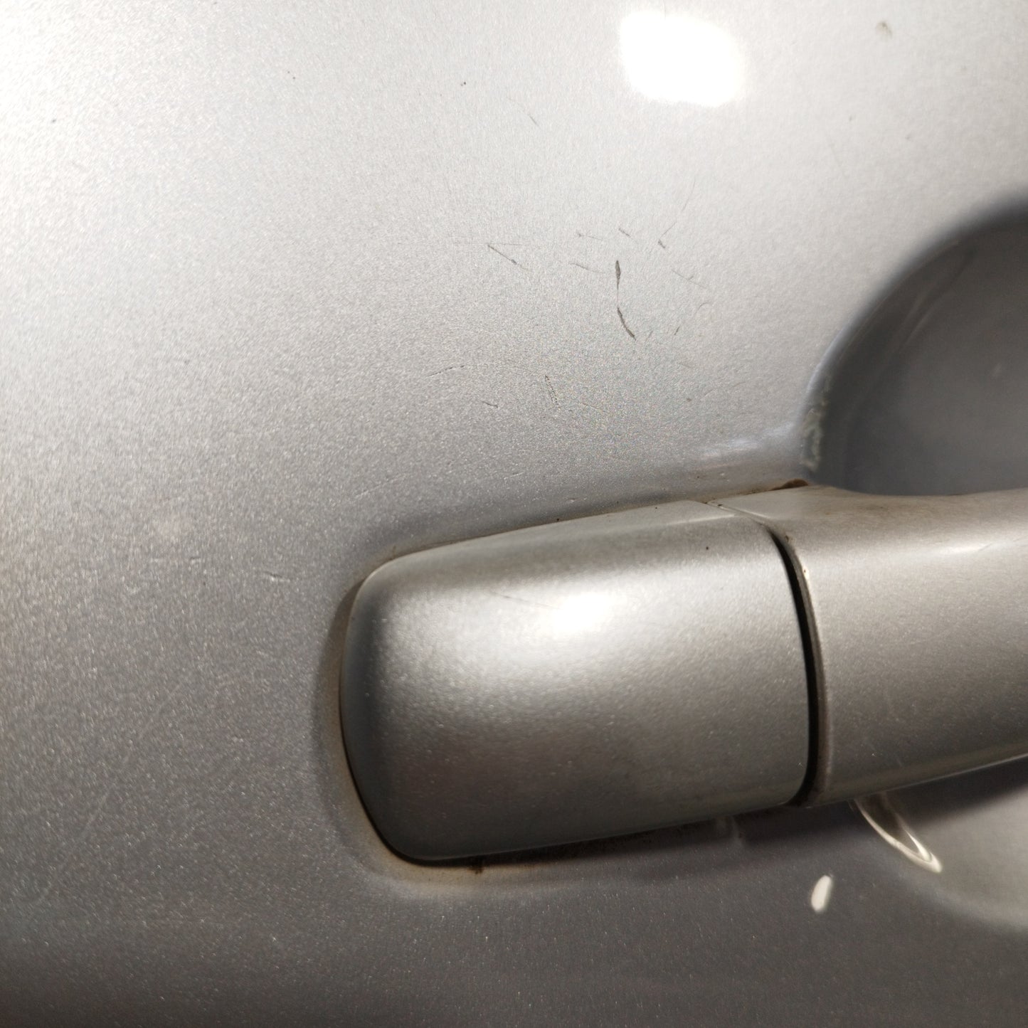 Rear left sliding door silver grey Peugeot Partner 2010 ecoAC10374