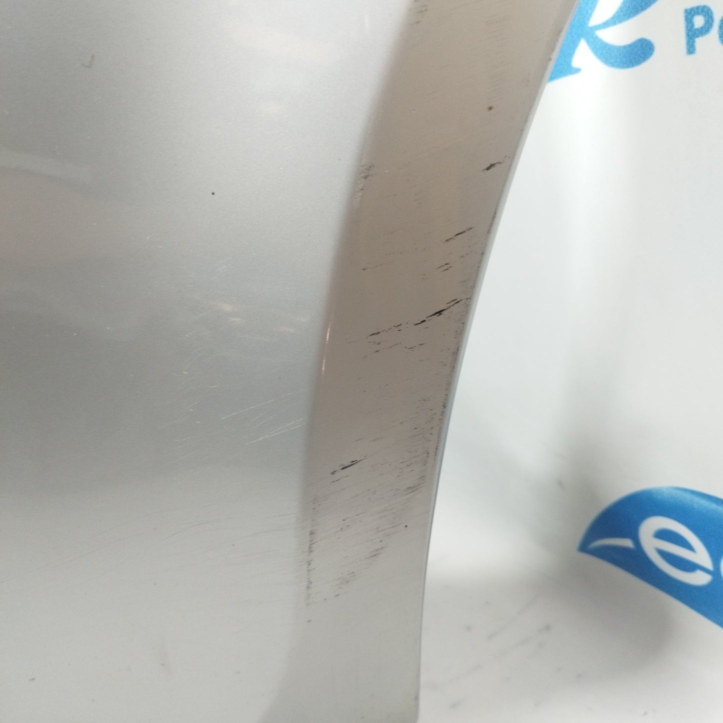 Front bumper silver grey Renault Clio 2007 ecoAC10075