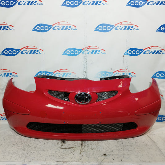 Red Front Bumper Toyota Aygo 2008 ecoAC10337