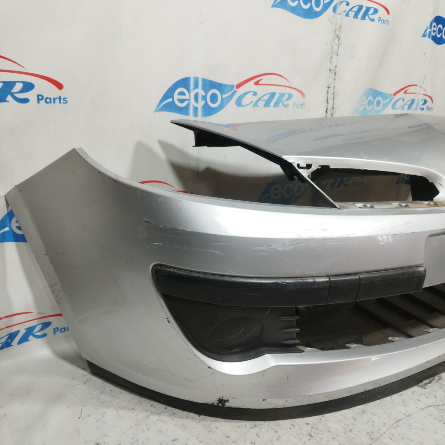 Front bumper silver grey Renault Clio 2007 ecoAC8336