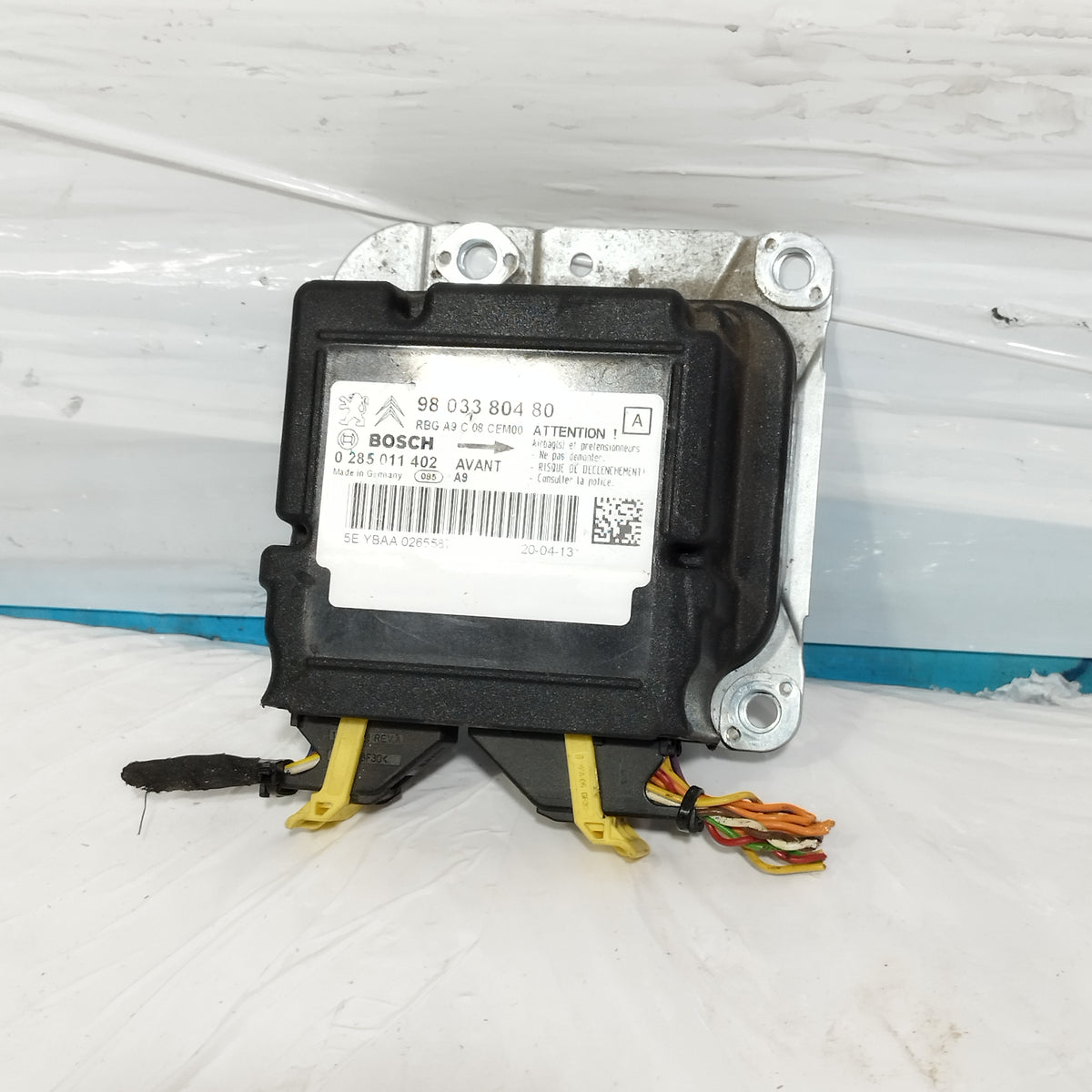 Centralina airbag Peugeot 208 I (CA / CC) 2012-2019 cod: 9803380480 ecoAC17029