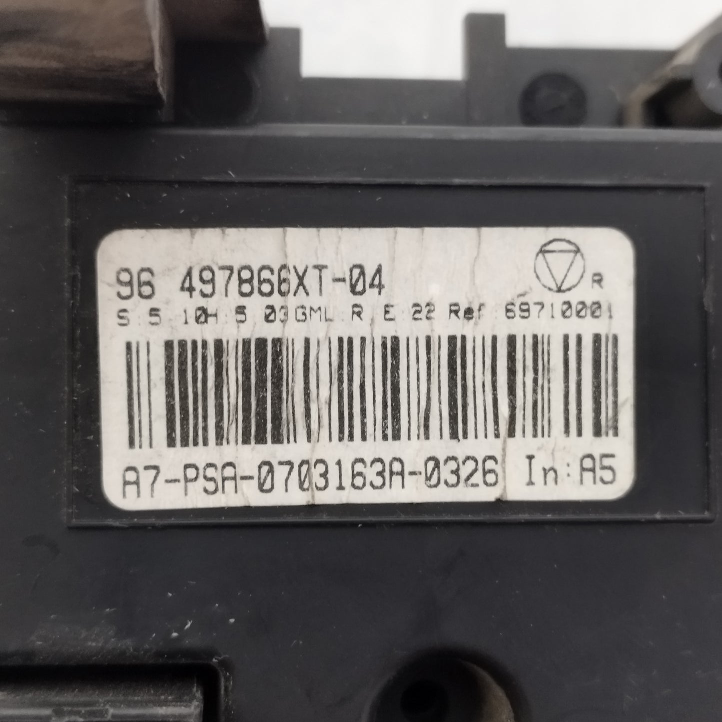 Pulsantiera A/C Peugeot 207 2006 Cod: 96497866XT-04 ecoAC11083