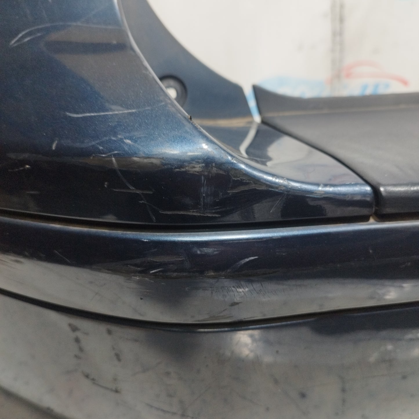 Rear bumper midnight blue Volvo V50 SW 2005 ecoAC9744