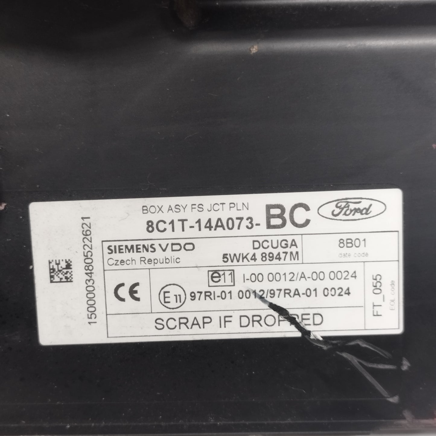 Kit accensione Ford Transit MK7 2.2 D 2006-2011 cod: 6C11-12A650-AN ecoAC15505