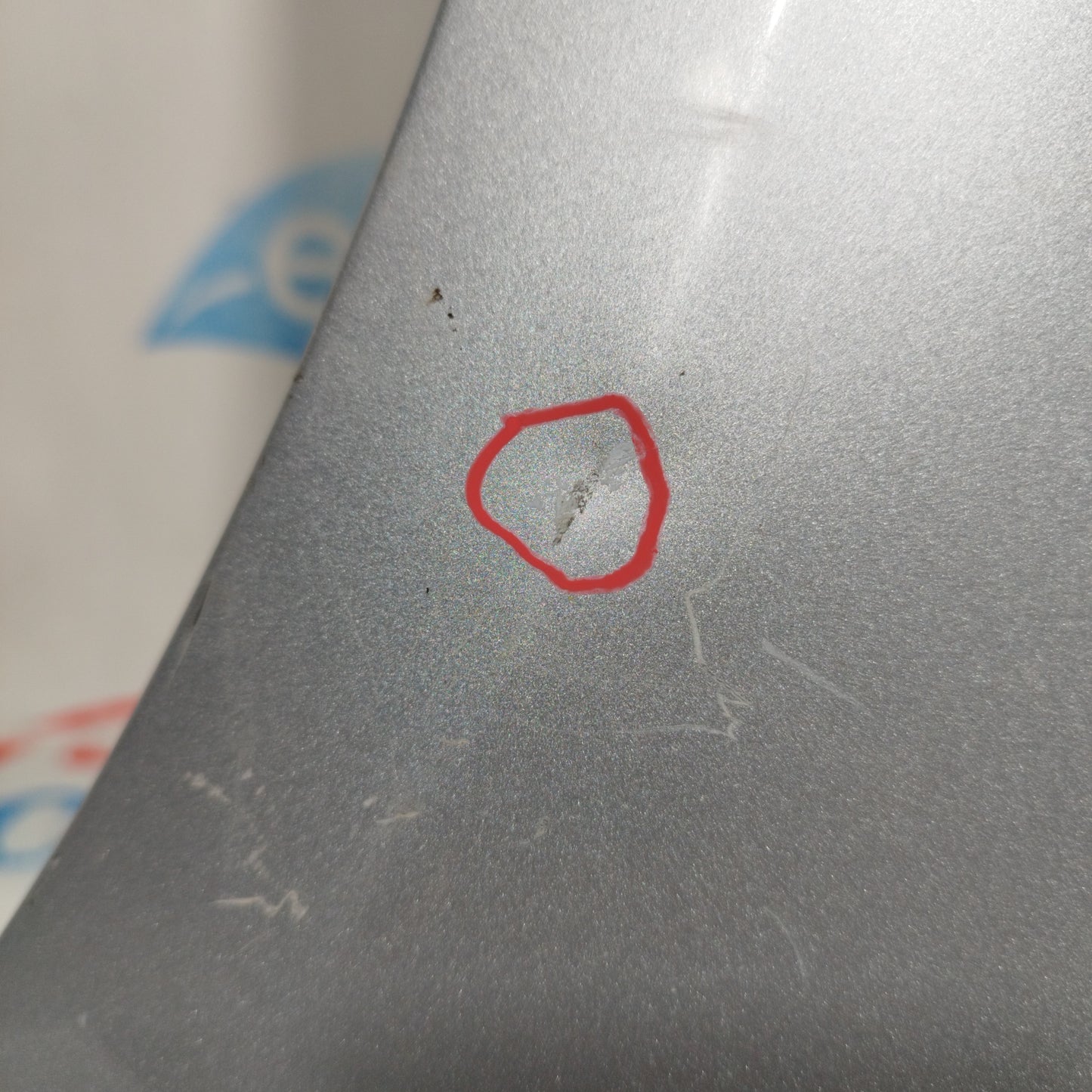 Front mudguard left silver grey Volkswagen Golf 5 2007 ecoAC10714