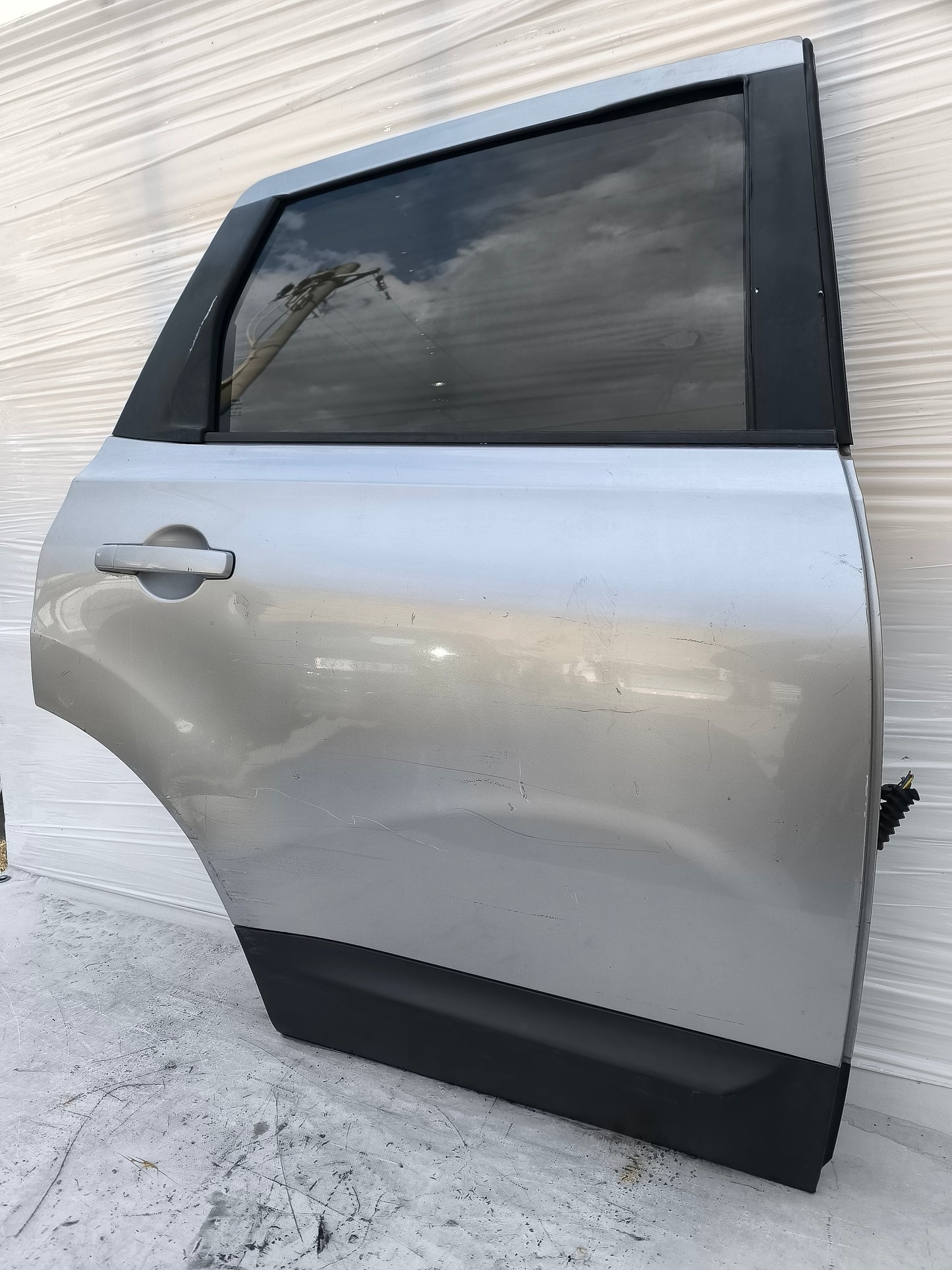 Sportello posteriore dx grigio argento Nissan Qashqai +2 (j10) anno 2007-2013 ecoAG8044