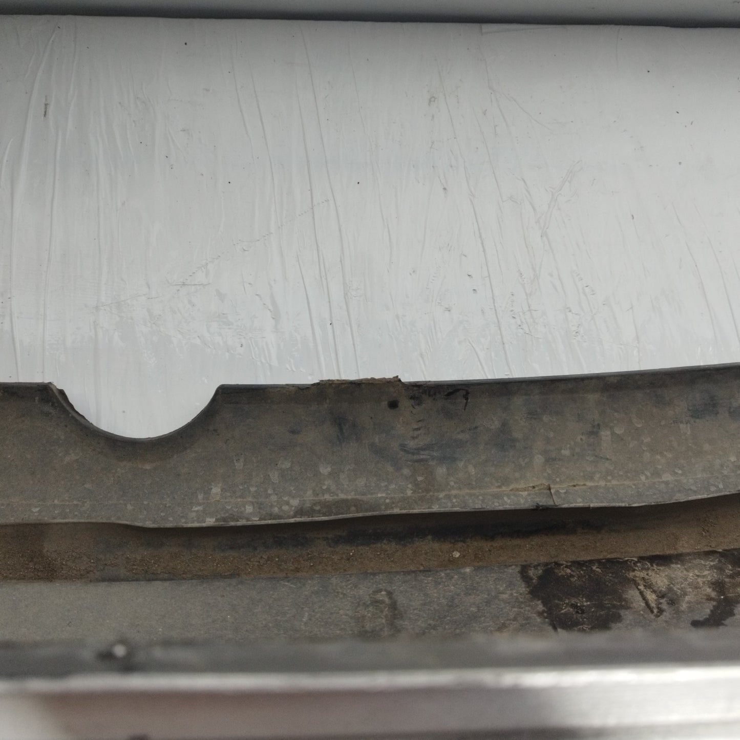 Rear bumper silver grey Chevrolet Matiz 2005 ecoAC10810