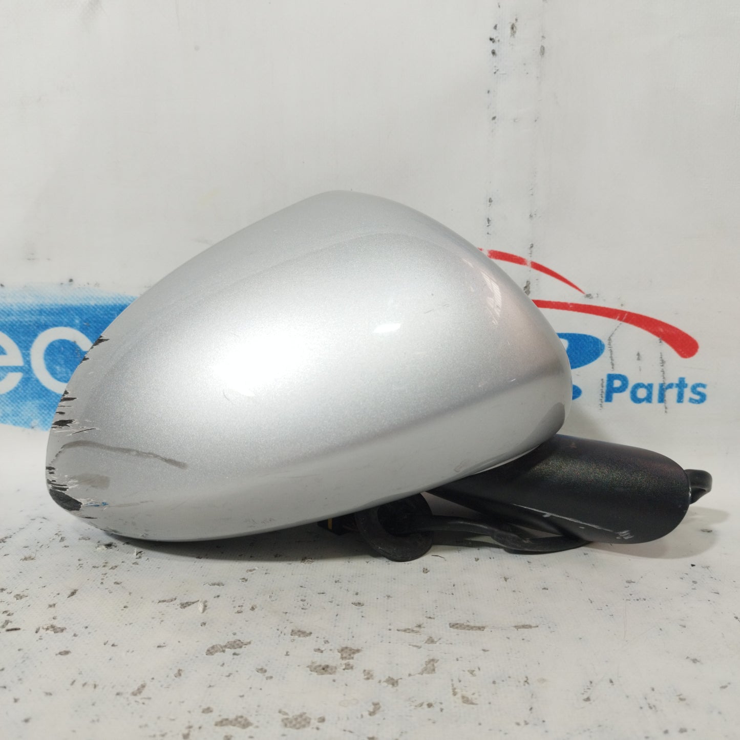 Elektrisch verstellbarer Außenspiegel vorne rechts, grau, Opel Corsa E 2016, 3-adrig, ecoAC10183