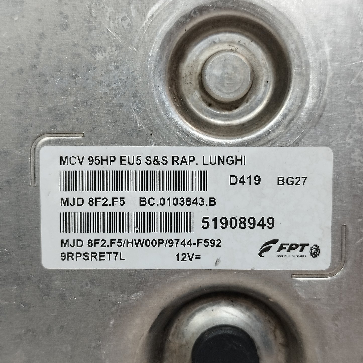 Kit accensione Fiat Fiorino 1.3 Mtj 2012 Cod: 51908949 ecoAC13680