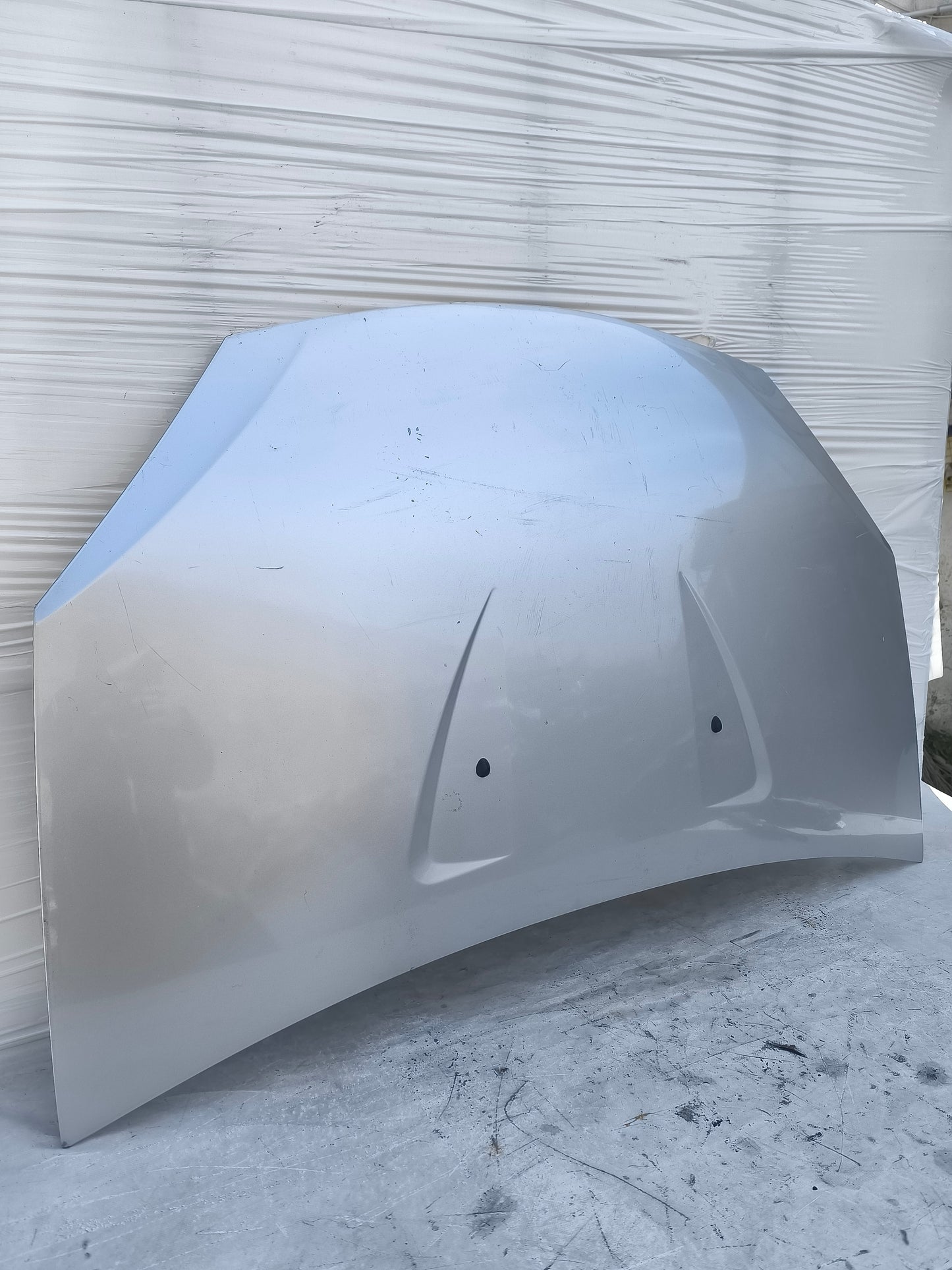 Cofano Dacia Sandero anno 2010 grigio argento ecoAG8067