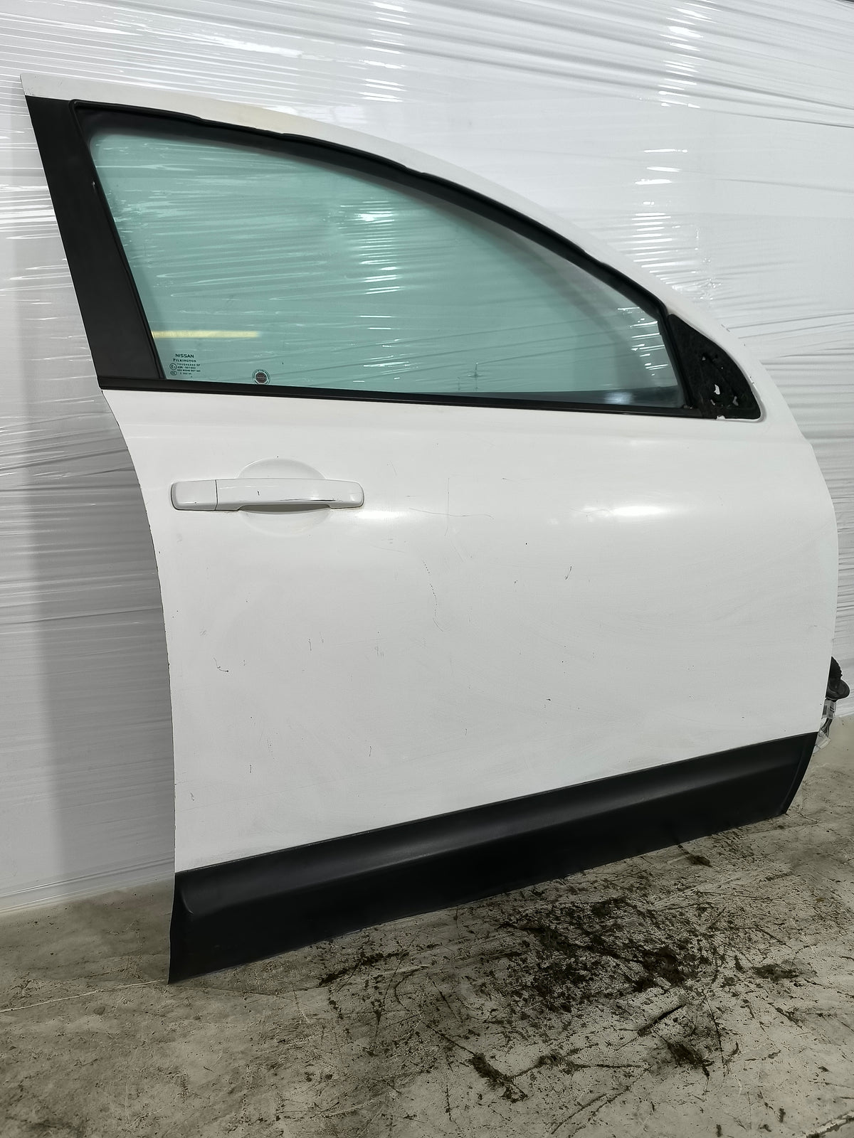 Sportello anteriore dx bianco Nissan Qashqai (J10) 2007-2013 ecoAG9694