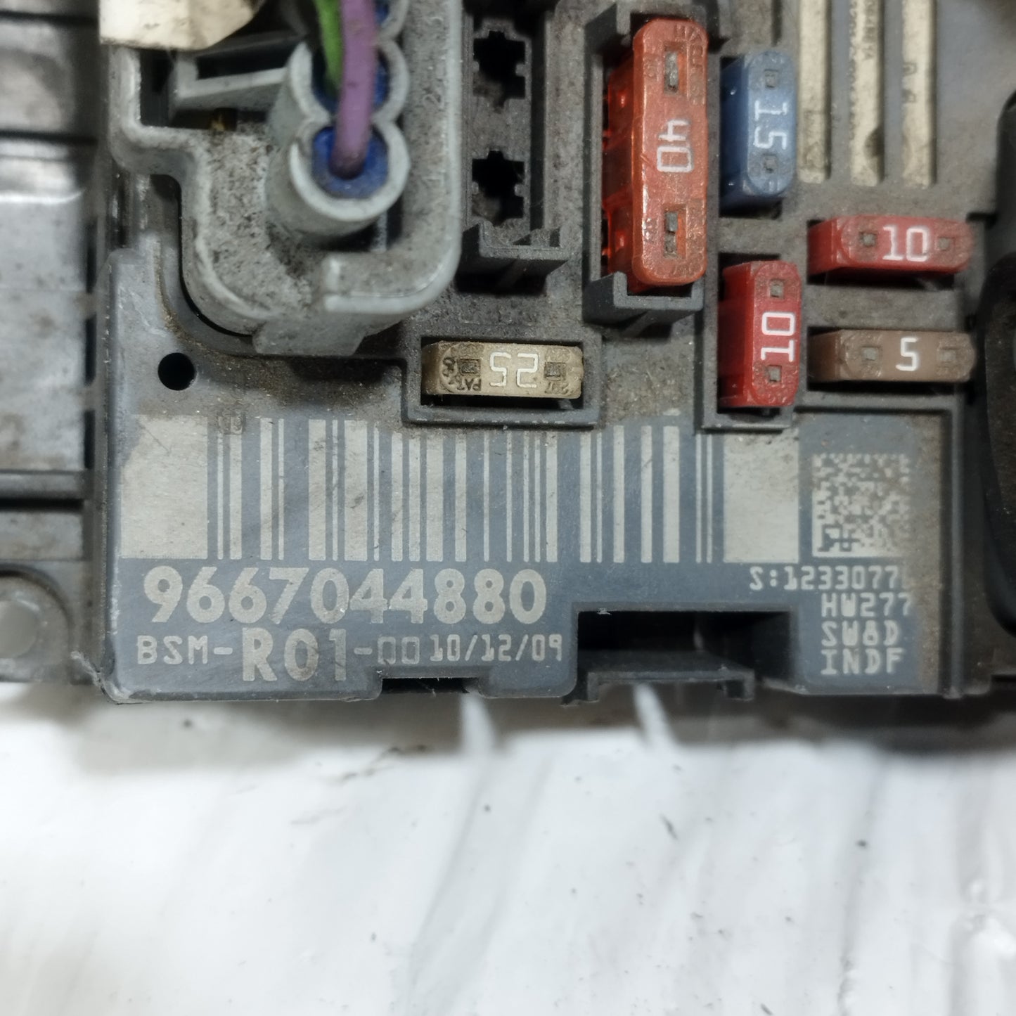 Centralina bsm R01 Cod: 9667044880 Citroen C4 Picasso 1.6HDI 2010  ecoAC9863