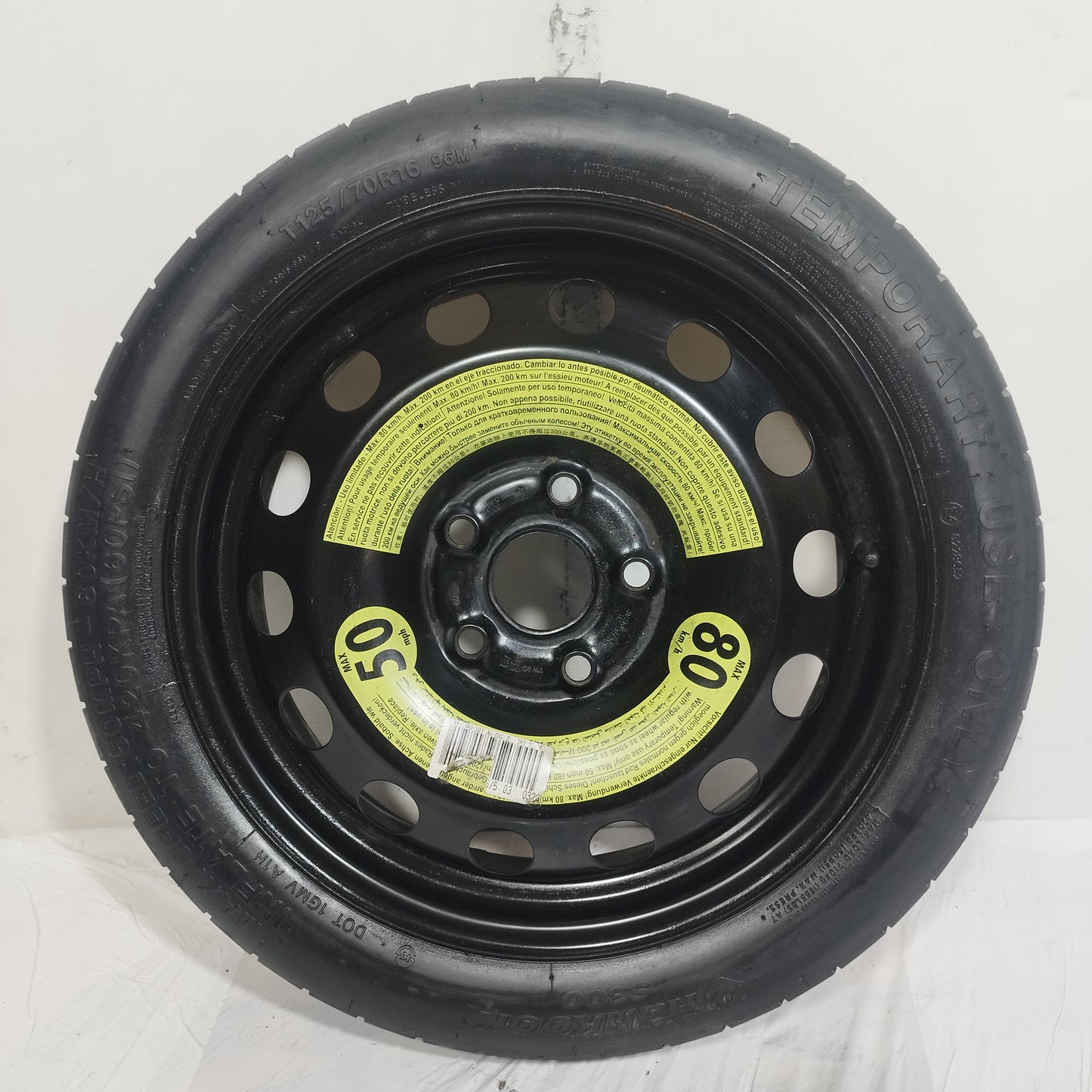 Ruotino di scorta Volkswagen Golf VI (5K1) 2008-2014 ecoAC15261