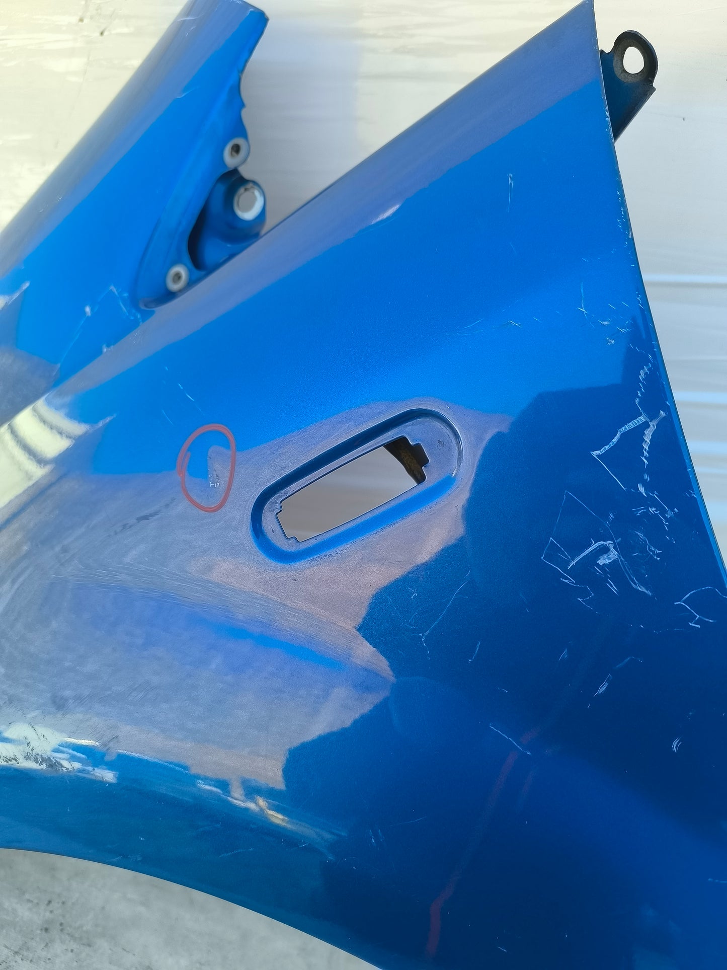 Parafango sx blu elettrico Fiat Grande Punto anno 2005-2015 ecoAG8050
