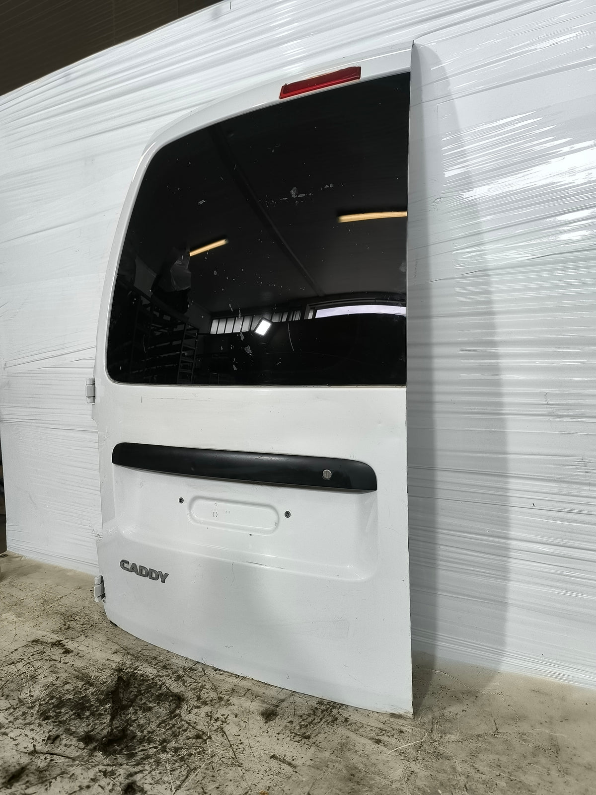 Porta di carico posteriore sx bianco Volkswagen Caddy II (2K) anno 2010-2015 ecoAG9720