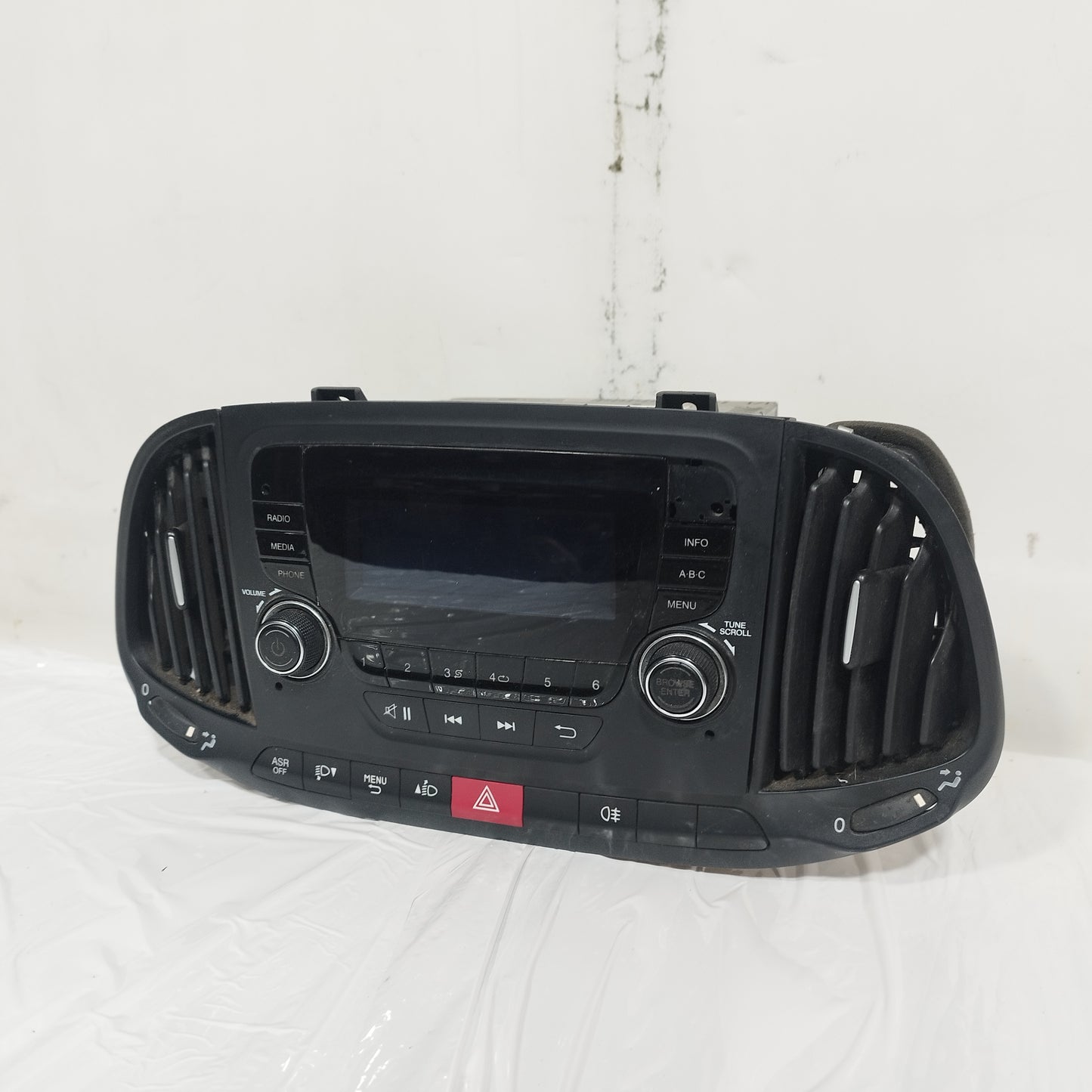 Autoradio con bocchette Fiat Doblo 2015-2021 cod: 07356299000 ecoAC14890