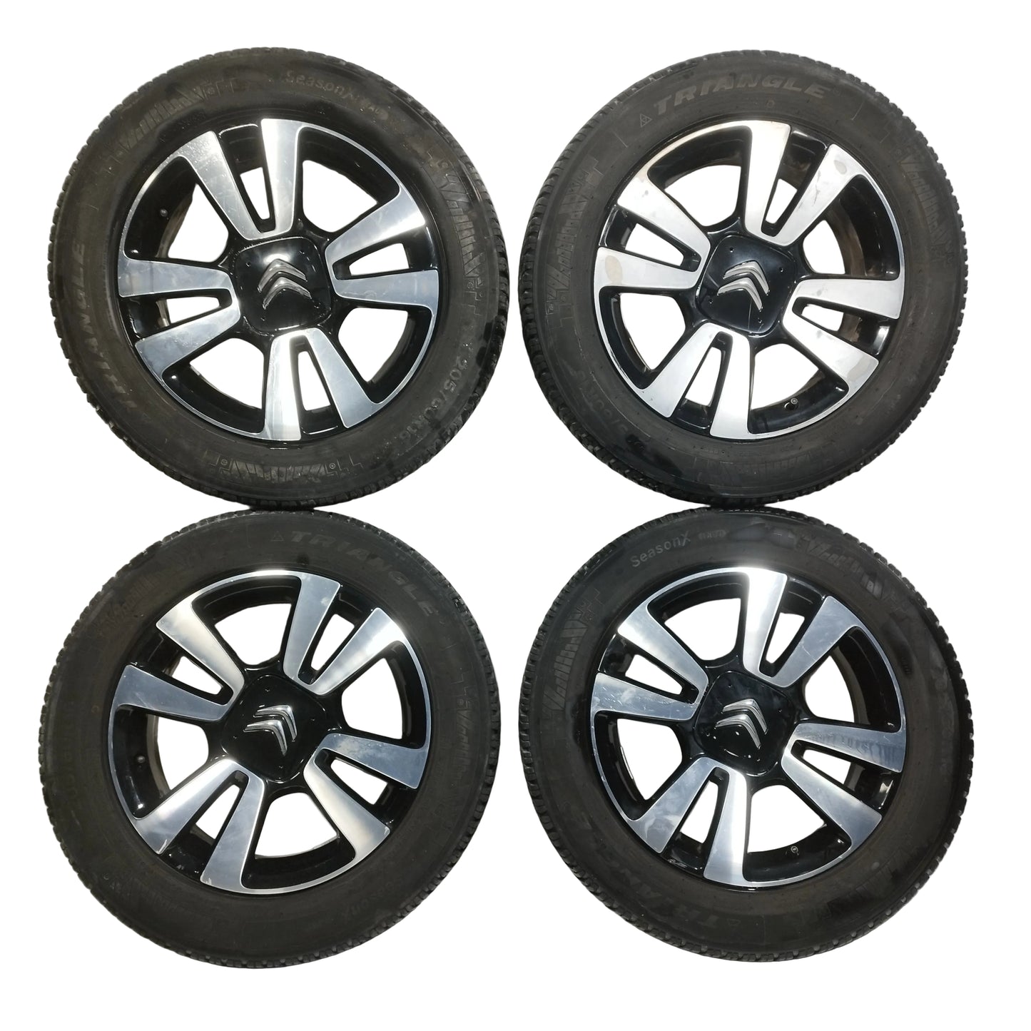 Cerchi in lega con gomme Citroen C3 aircross 2017-2024 ecoAC15339