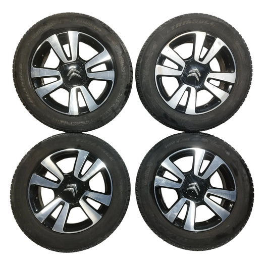 Cerchi in lega con gomme Citroen C3 aircross 2017-2024 ecoAC15339