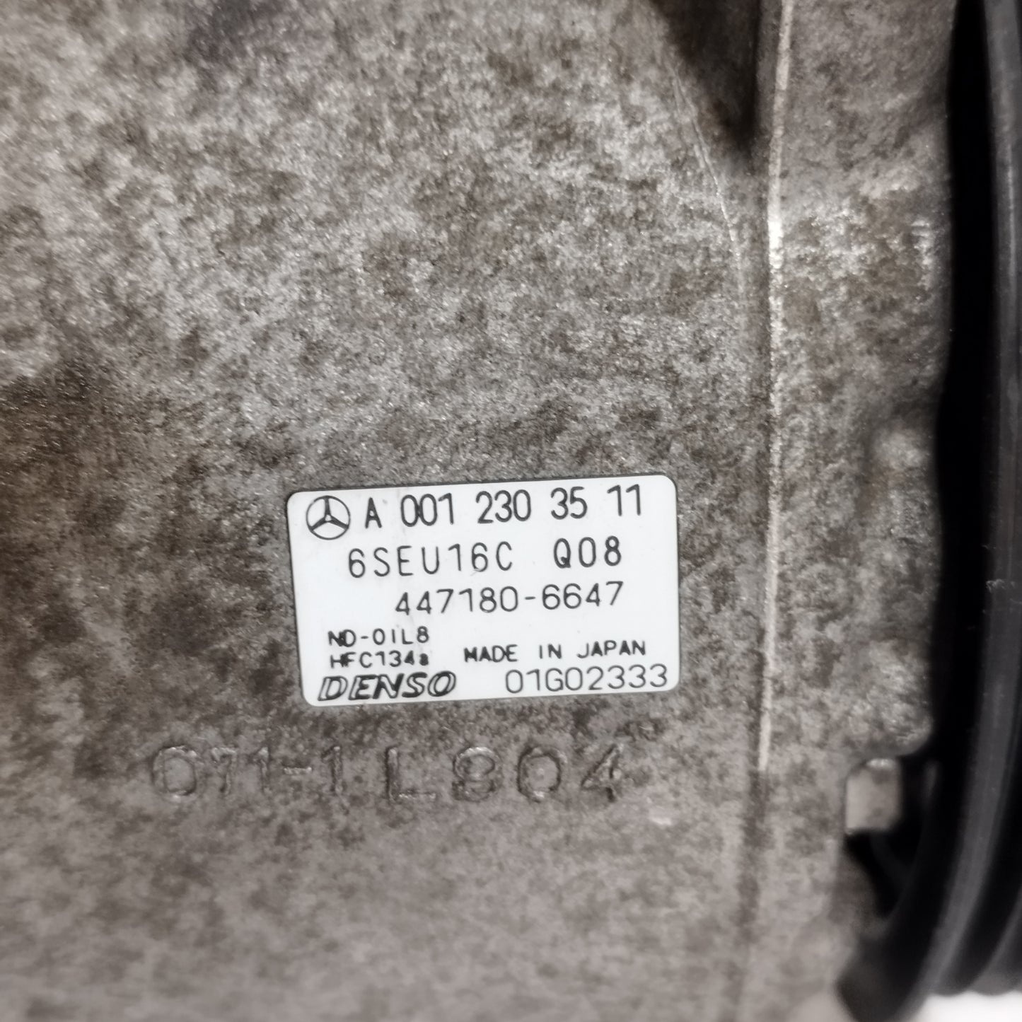 Compressore a / c Mercedes Classe A A (W169) / Classe B (W245) 1.7 B 2004-2012 cod: A0012303511 ecoAC15539