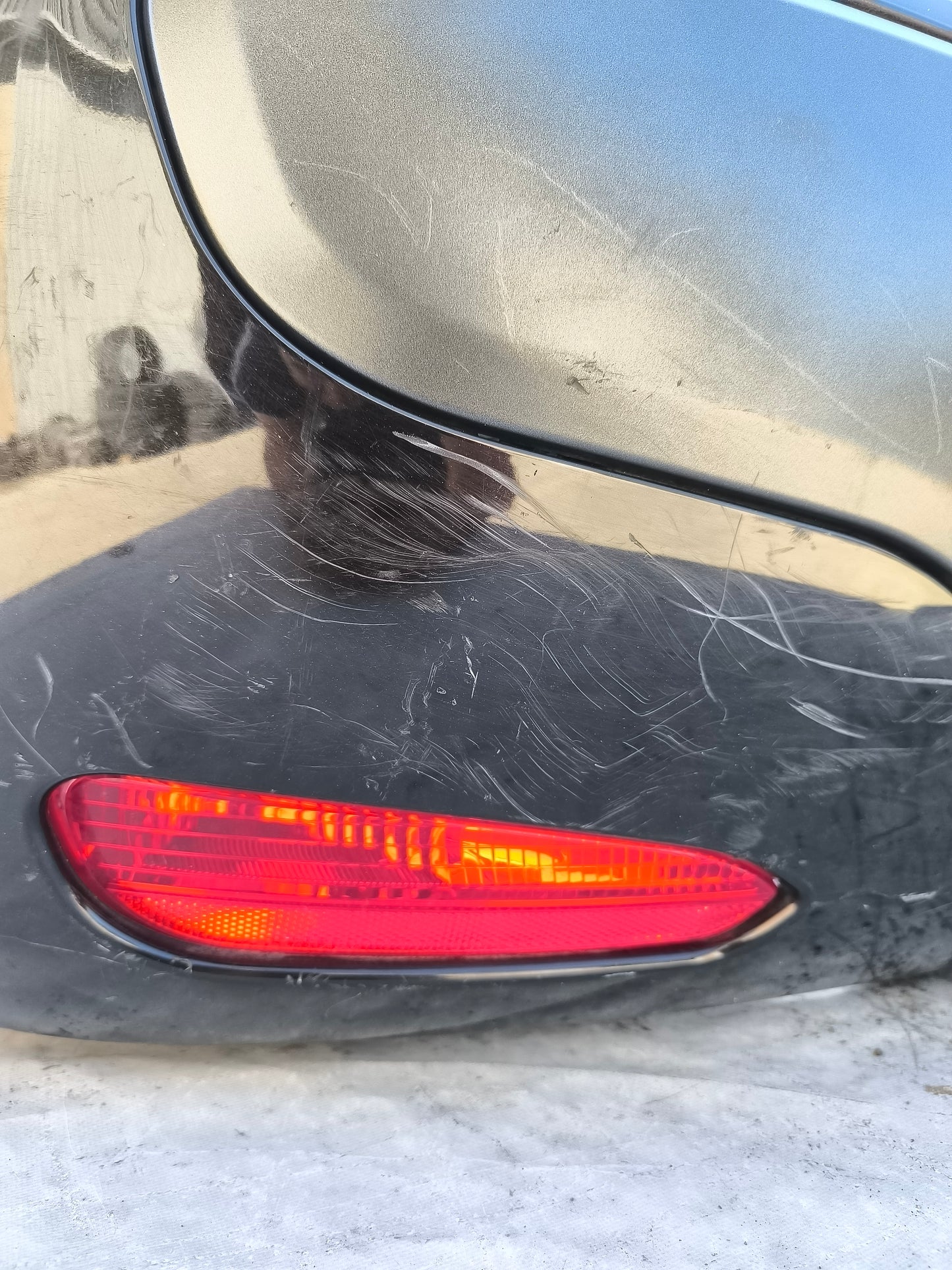 Paraurti posteriore nero Fiat Punto Evo ecoAG8369