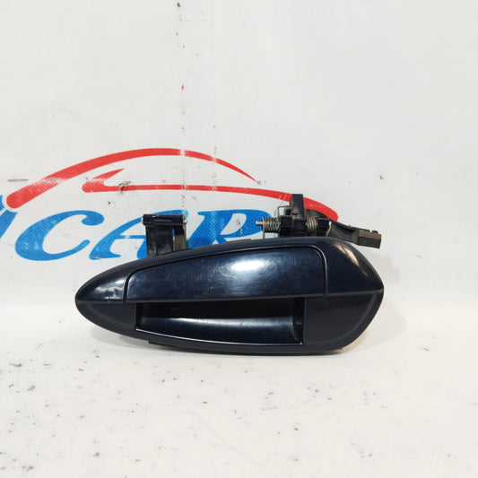 Rear left external handle blue Fiat Grande Punto 2009 ecoAC9552