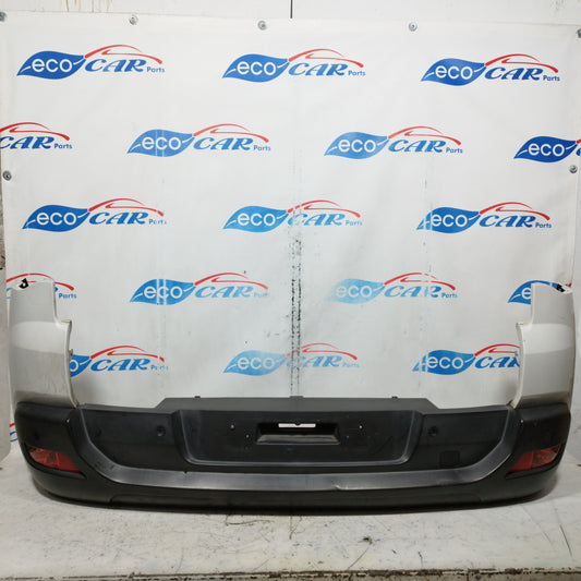 Pearl White Rear Bumper Peugeot 3008 2011 ecoAC9583