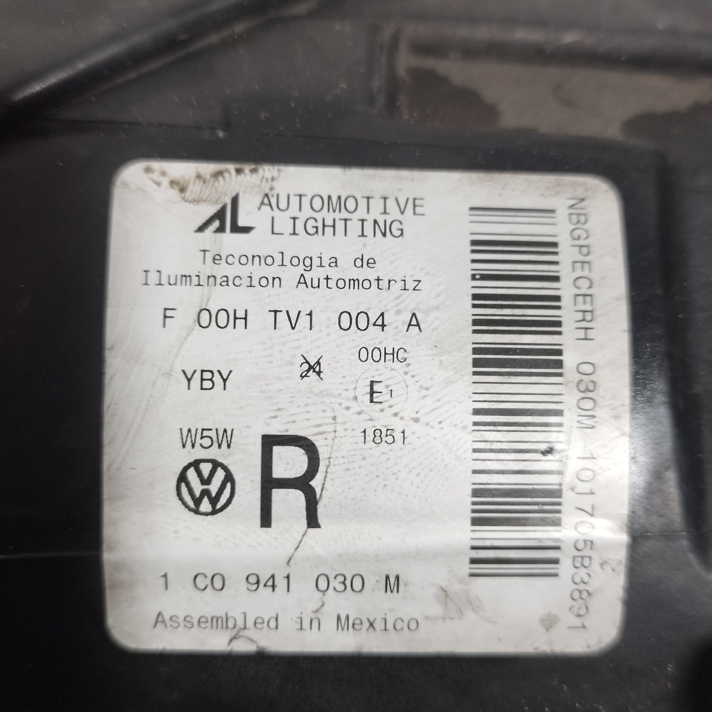 Fanale anteriore dx Volkswagen New Beetle 2008 cod: 1C0941030M ecoAC14564