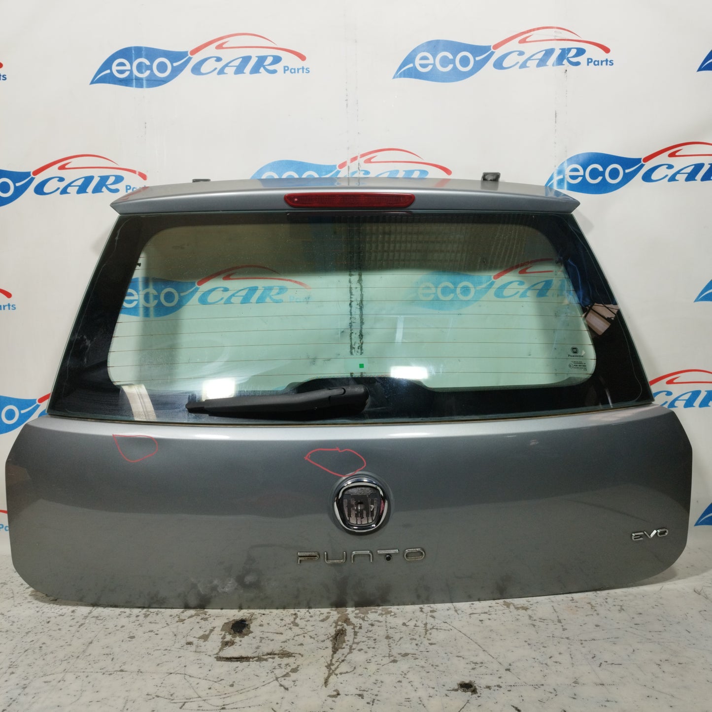 Portellone posteriore grigio Fiat Punto Evo 2012 ecoAC9120
