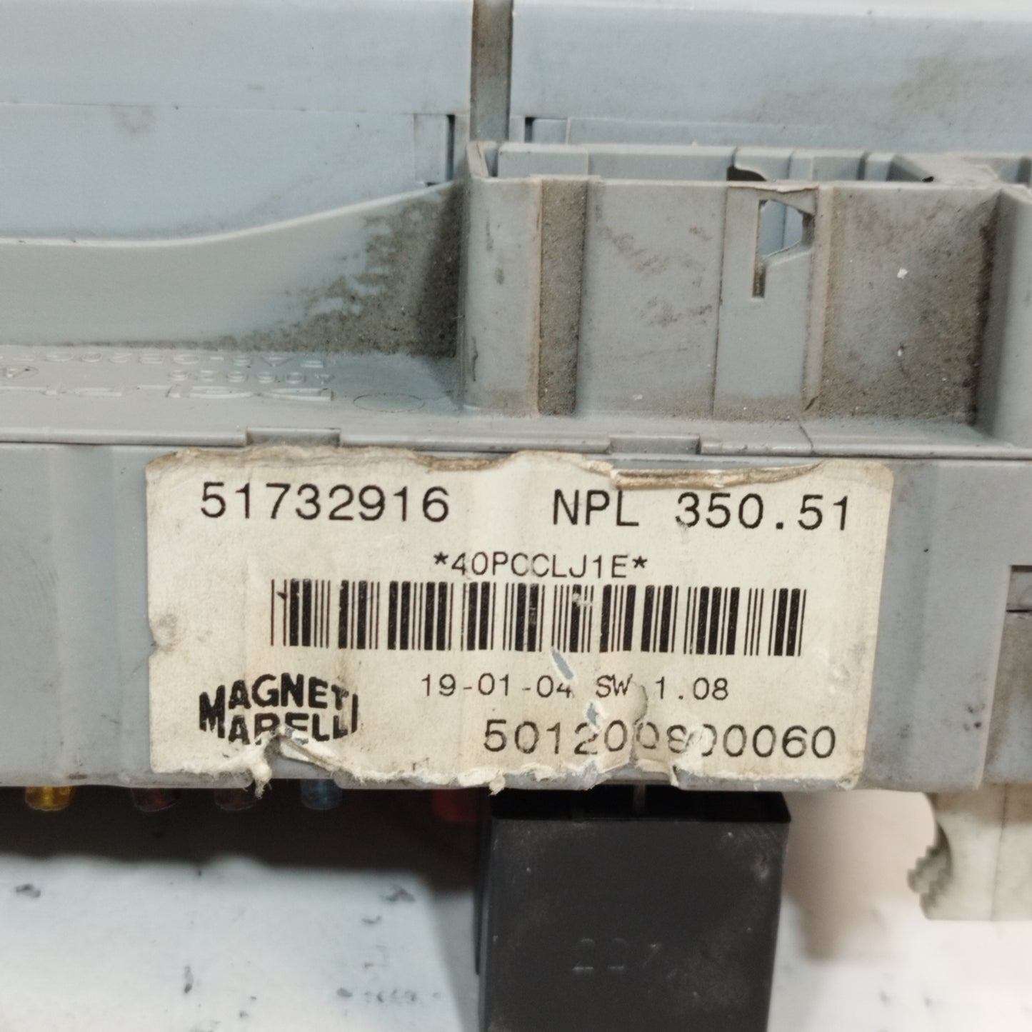 Zündanlage Fiat Idea 1.3 MTJ 2006 Code: MJD6JF.M1 ecoAC9546