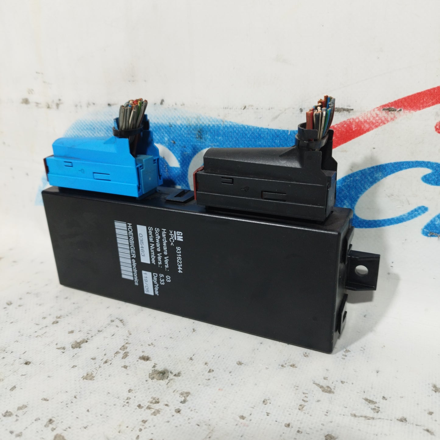 Hood opening control unit Opel Tigra Cabrio 2005 code: 93162344 ecoAC10295