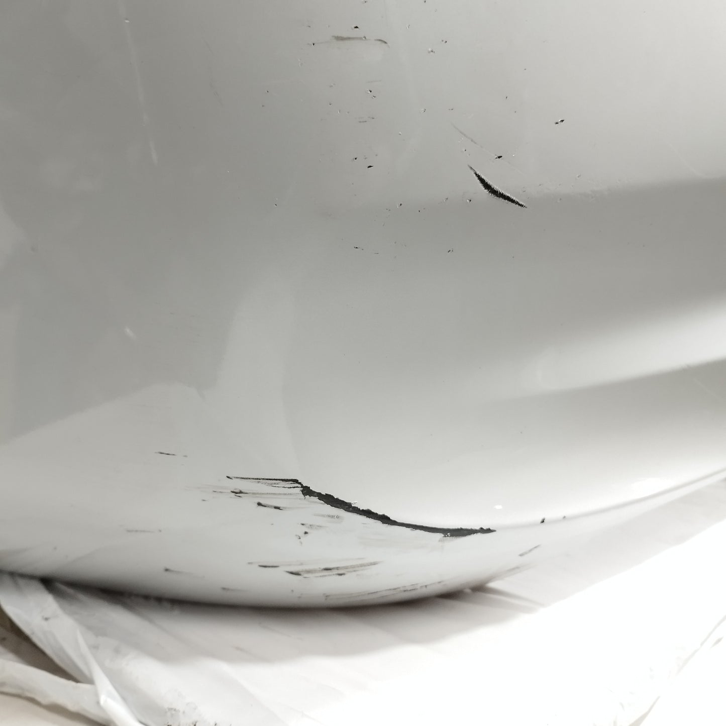 Paraurti posteriore bianco perlato BMW serie 3 Coupé 2008 ecoAC14201