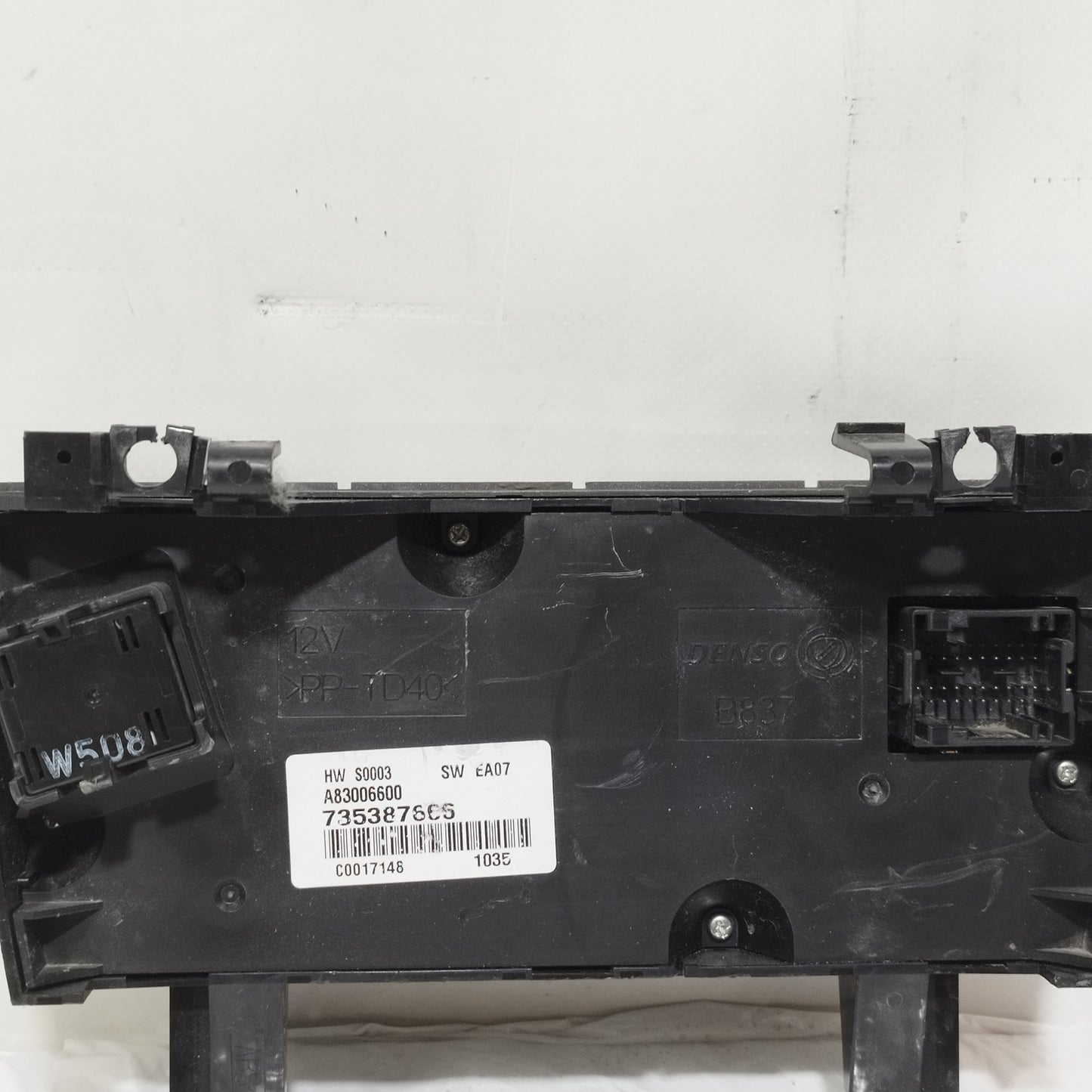Pulsantiera comandi a / c Lancia Musa 2004-2012 cod: 735387666 ecoAC16106