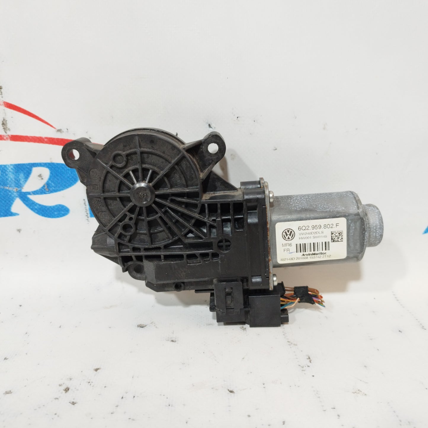Motorino cremagliera anteriore sx Volkswagen Polo 2008 cod: 6Q2959802F ecoAC10469