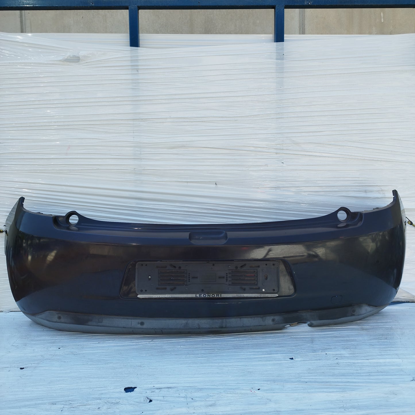 Paraurti posteriore nero Citroen C3 II (SC) 2009-2016 cod: 9683977070 ecoDM149