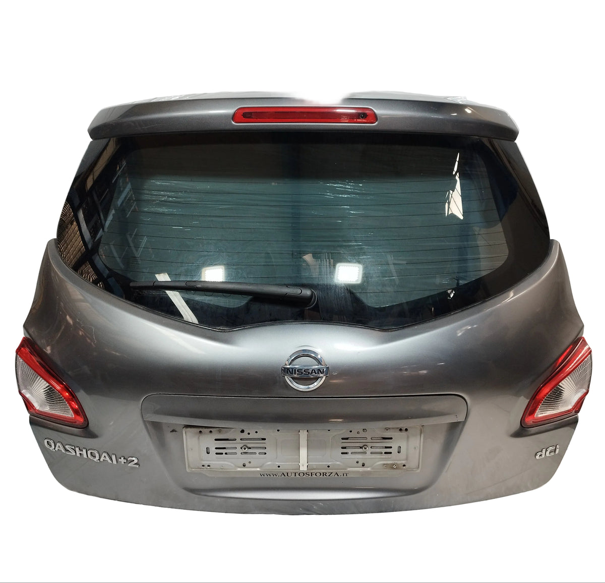 Portellone grigio scuro Nissan Qashqai+2 (J10 / JJ10) 2010-2013 Restyling ecoAC16937
