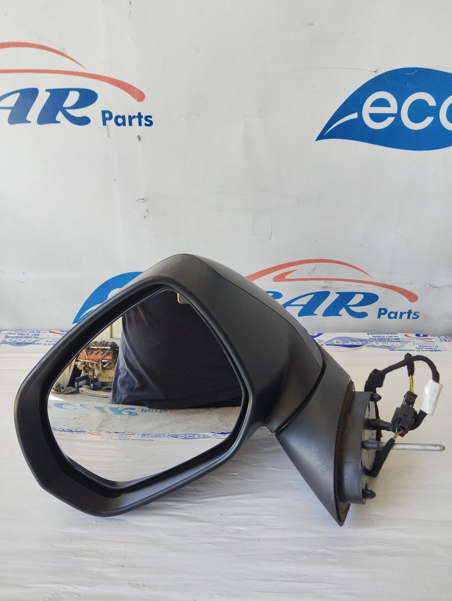 Left electric mirror burgundy Citroen C3 Picasso 2013 3 wires ecoAG5408