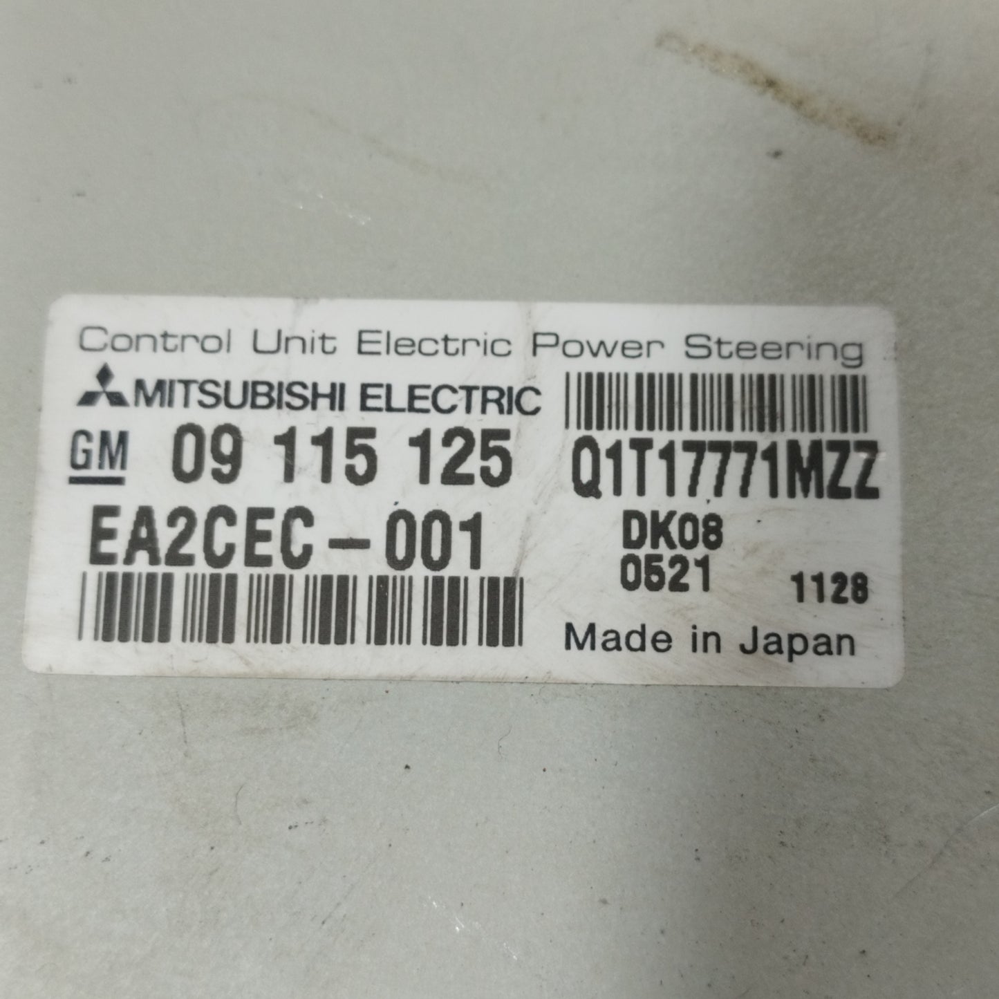 Lenksäule Opel Corsa C 2001 Code: 09115125 ecoAC11424